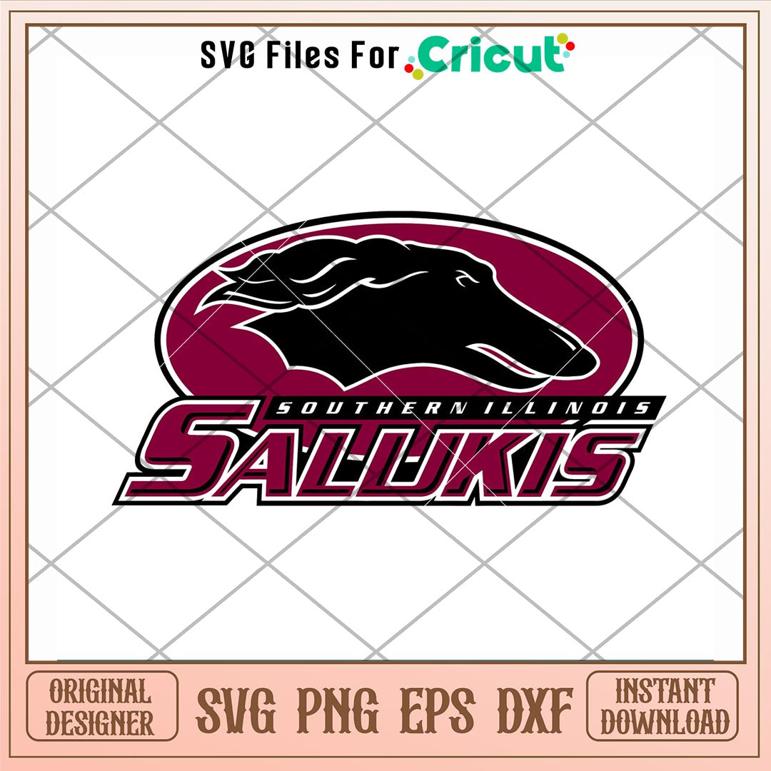 Southern Illinois Salukis Logo Svg, Southern Illinois Salukis Svg, NCAA Svg