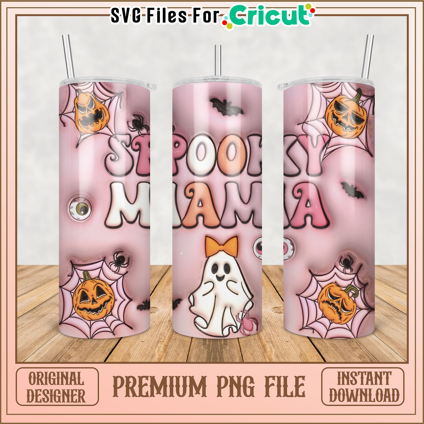 Spooky Mama Halloween PNG Sublimation