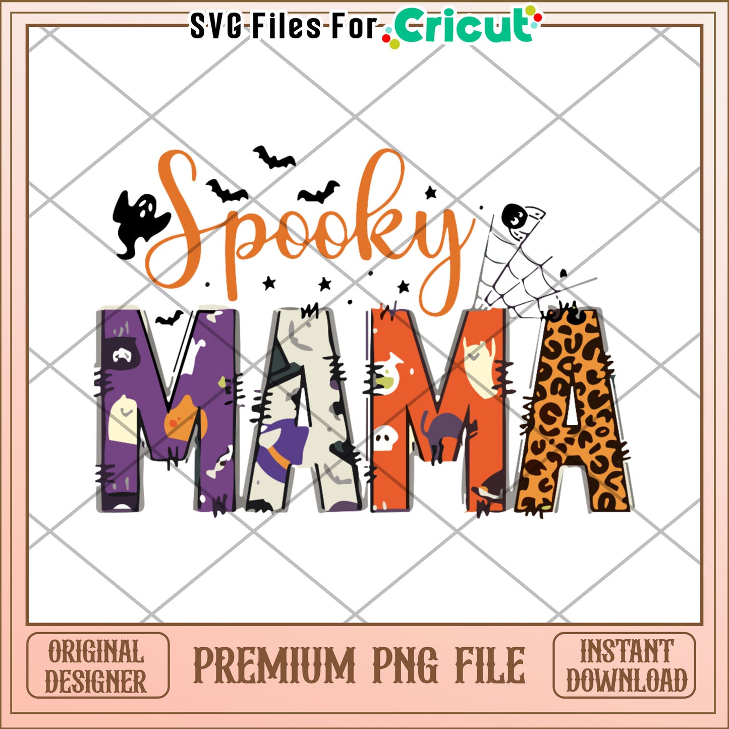 Spooky mama png, halloween pajamas png, halloween songs png