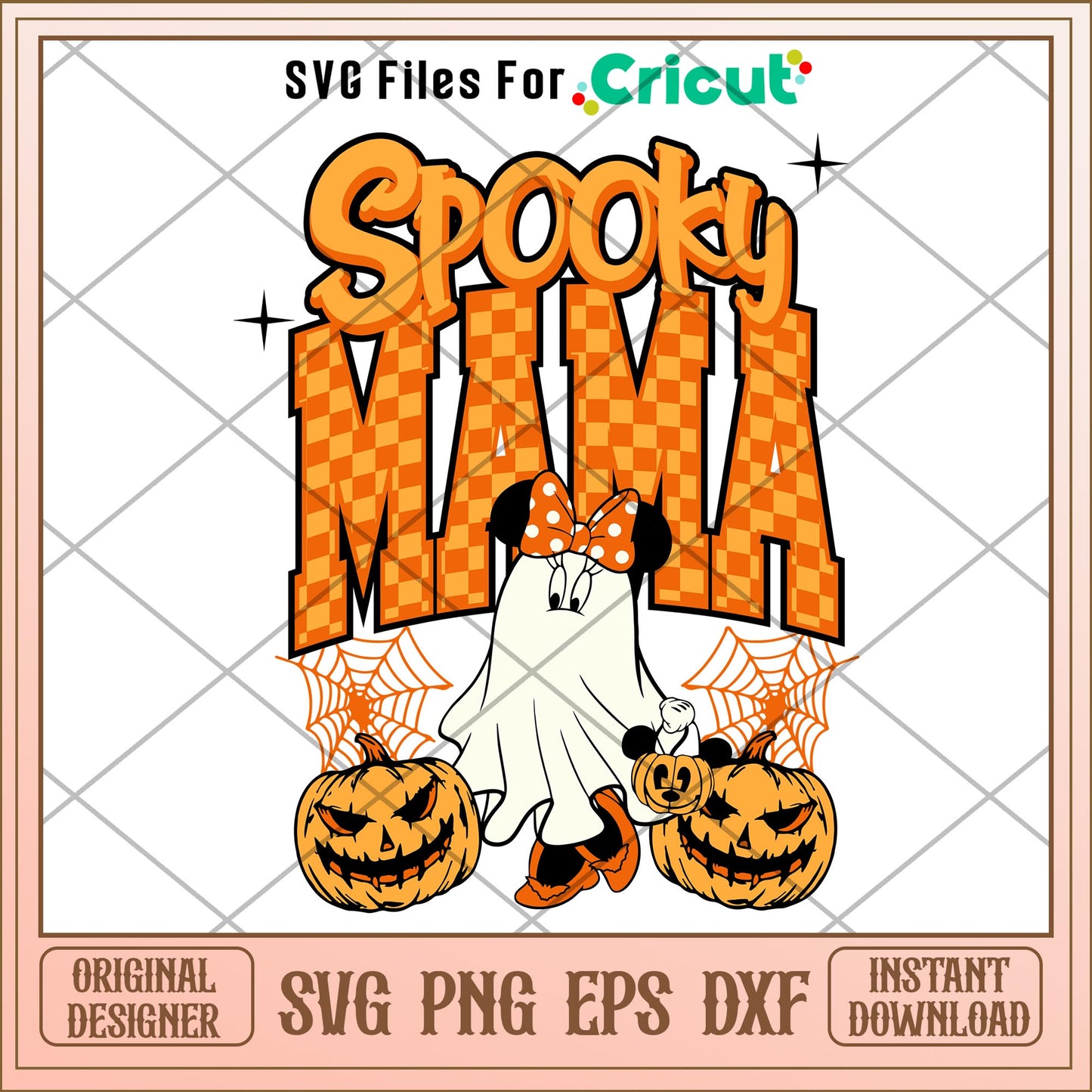 Spooky mama svg, Disney characters svg, Digital Download