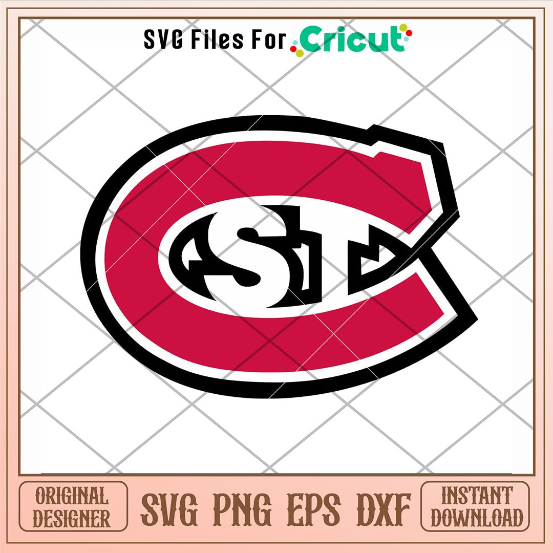 St Cloud State Huskies Logo Svg, St Cloud State Huskies Svg, Png Dxf Eps Digital File