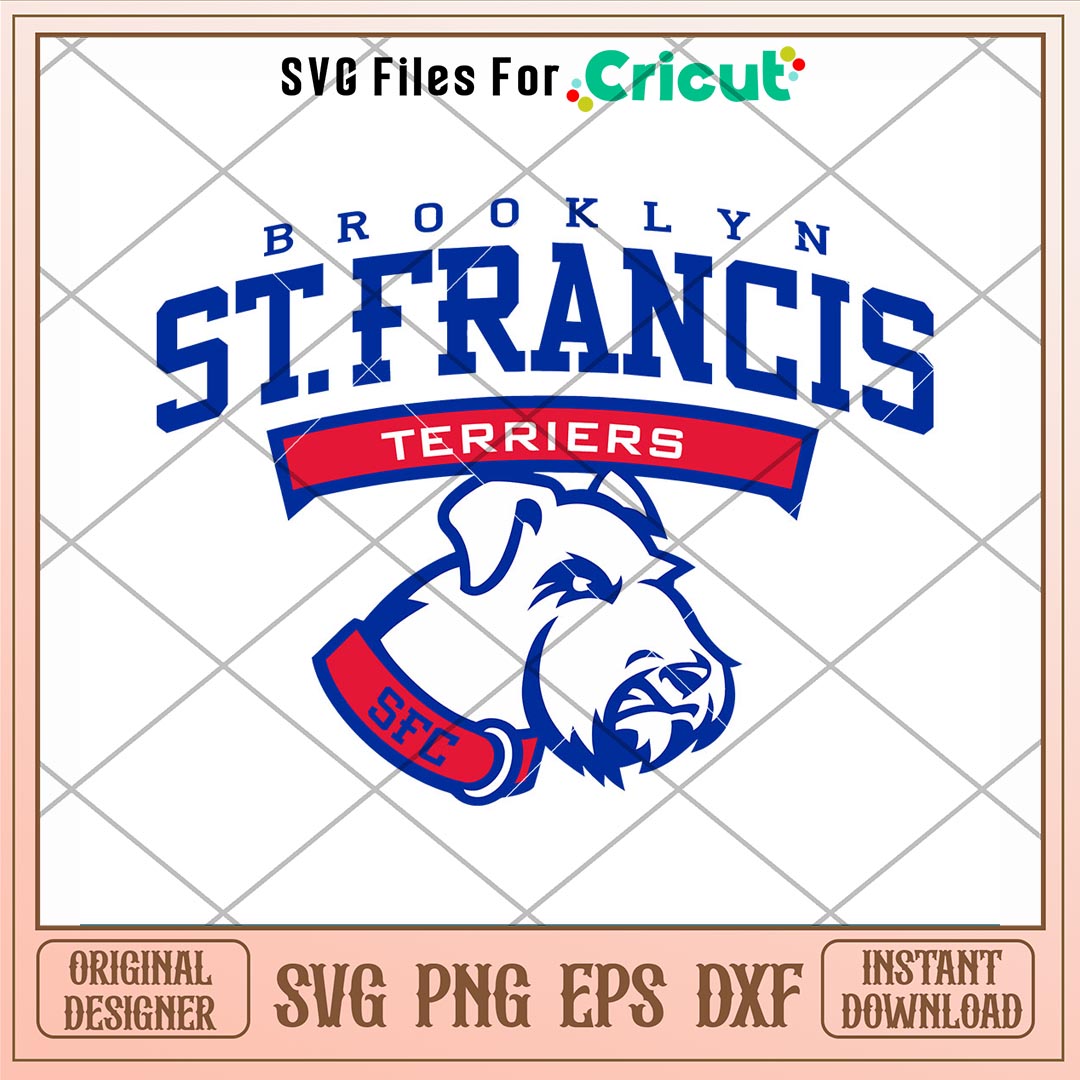St Francis Terriers Logo Svg, St Francis Terriers Svg, NCAA Svg