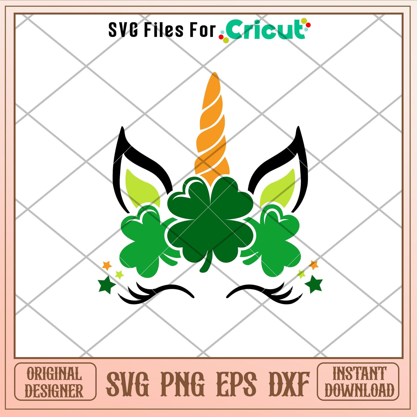 St Patricks Unicorn, St Patricks Day Unicorn SVG