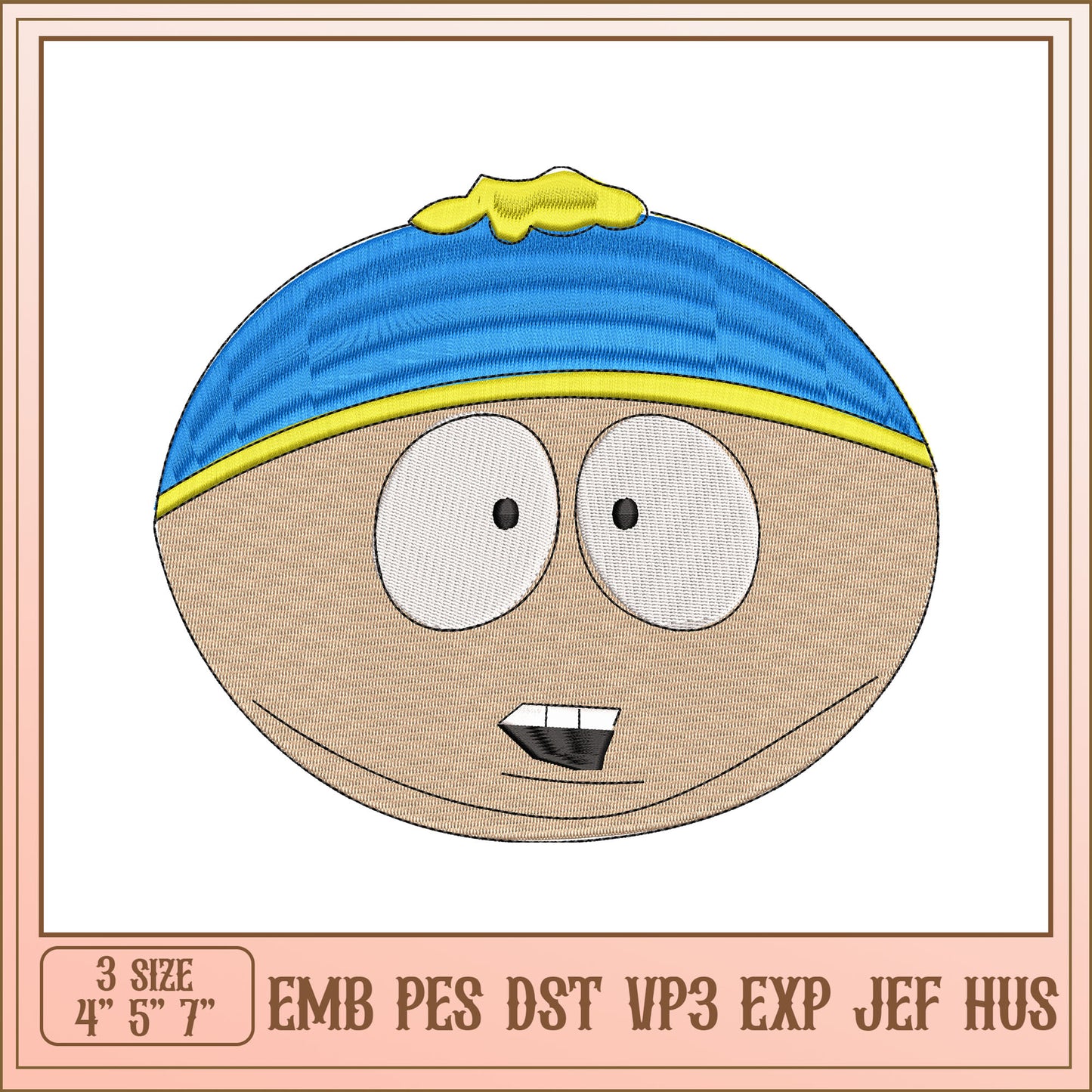 Stan Marsh Embroidery Design