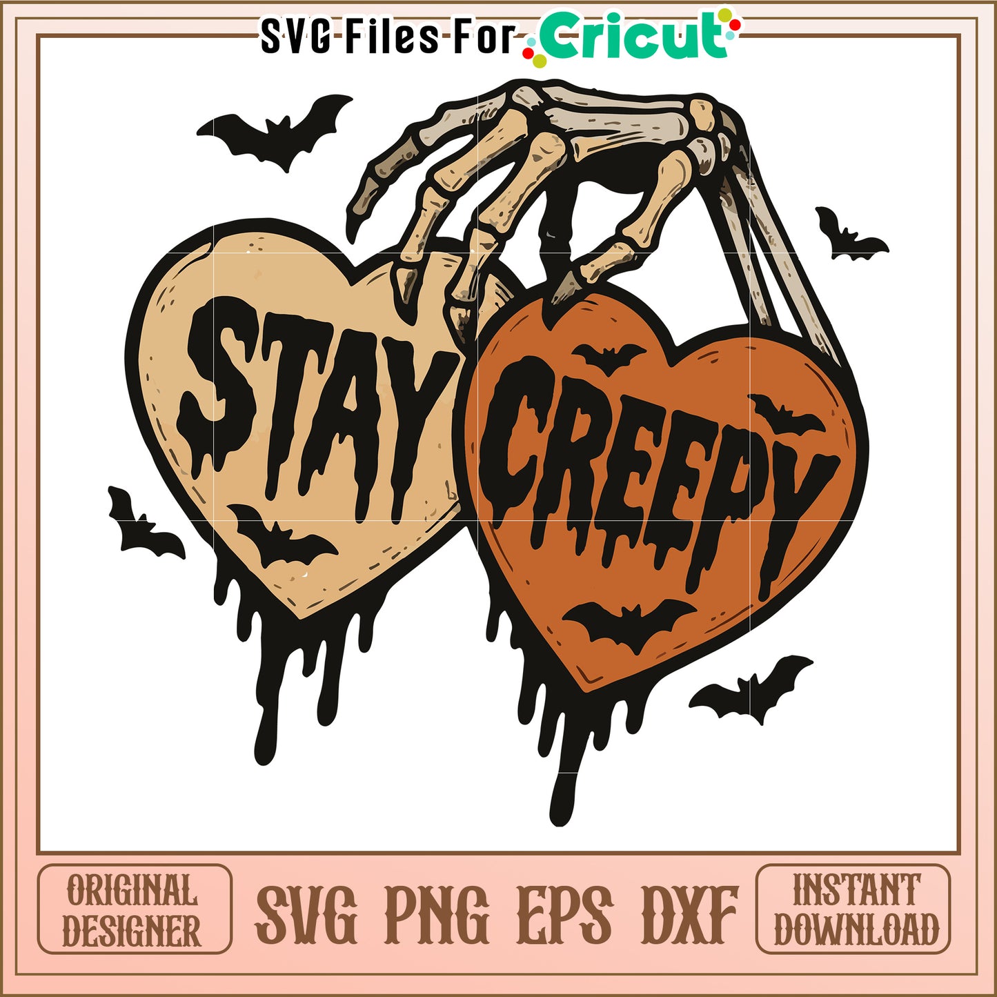 Stay creepy svg, halloween movies svg, halloween toys svg