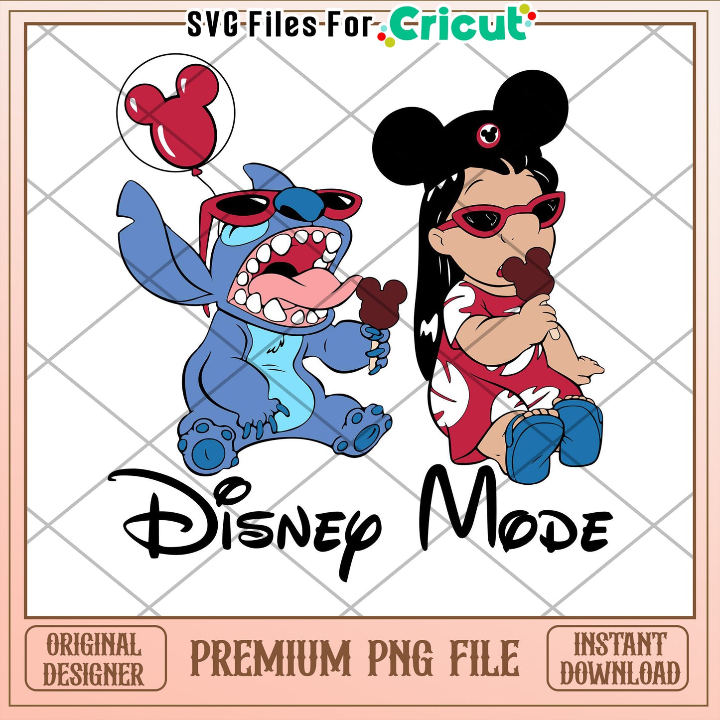 Stitch Lilo Disney Mode PNG