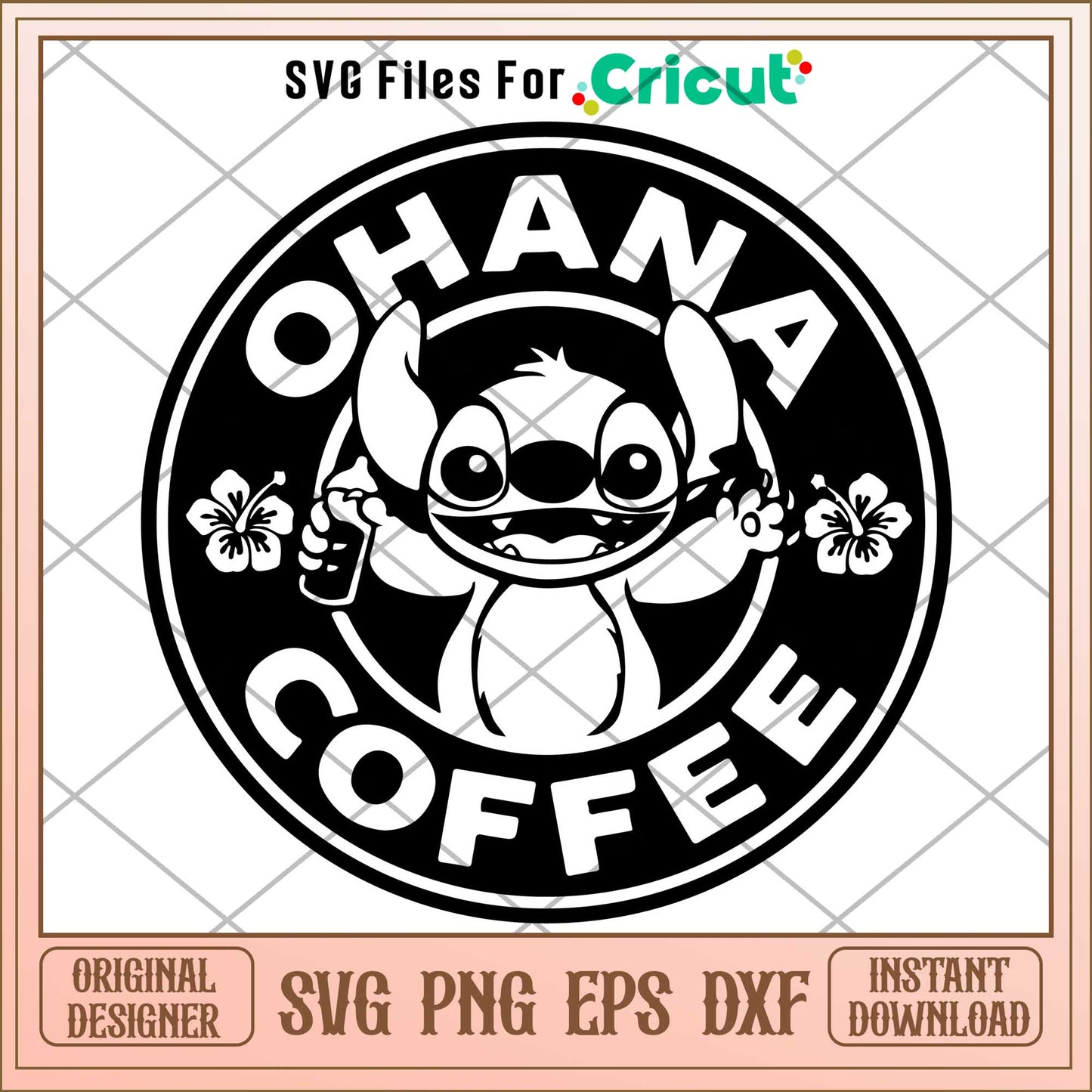 Stitch No Coffee No Workee Svg, Disney characters svg, digital dowload