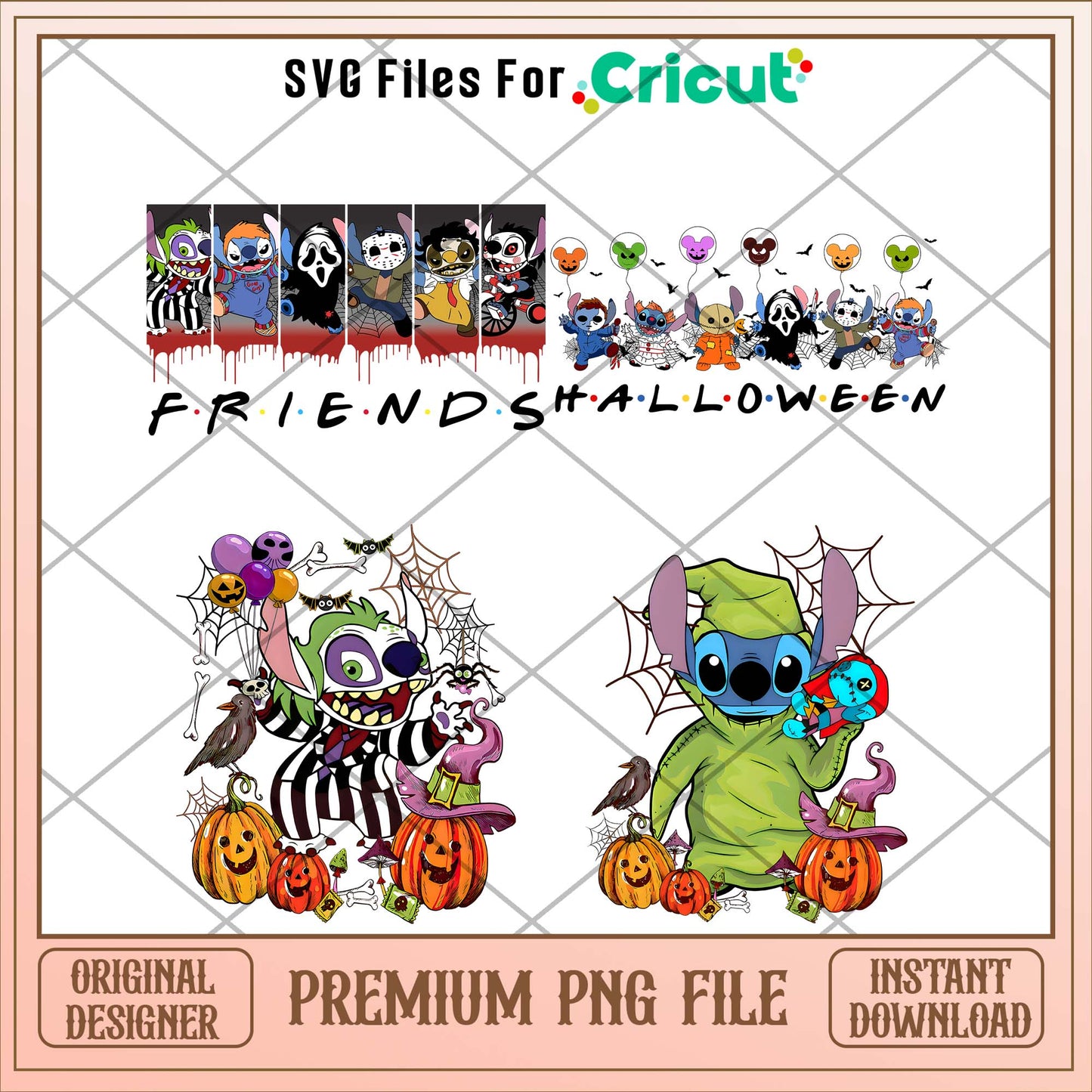 Disney Stitch halloween png Bundle