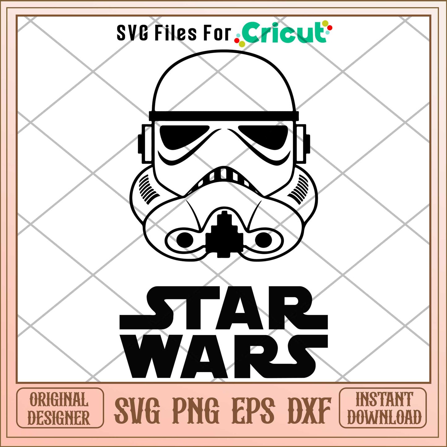 Stormtrooper Helmet Star Wars svg, The Mandalorian svg, digital download