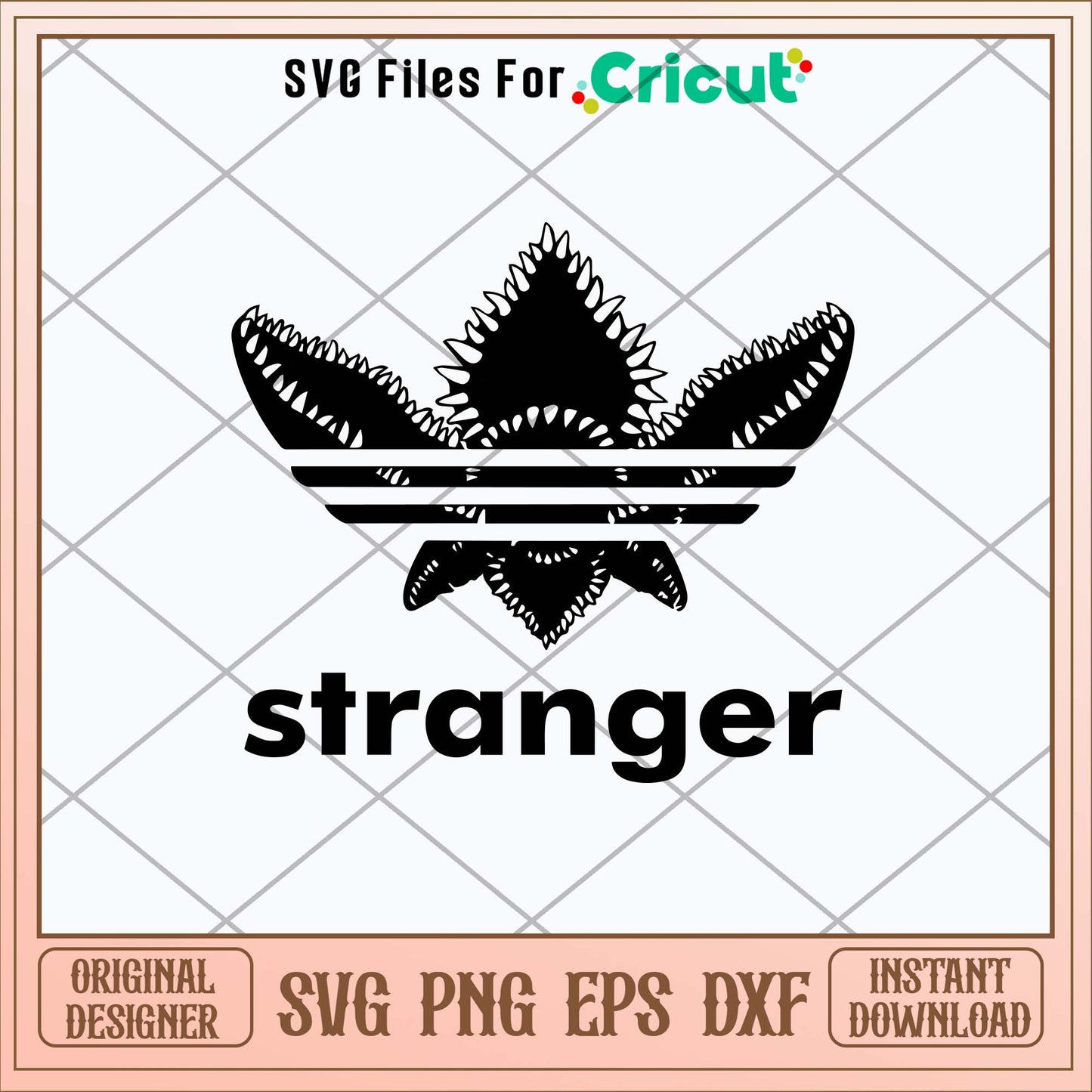 Stranger Things Logo Svg, Adidas Svg-Svgfilesforcricut