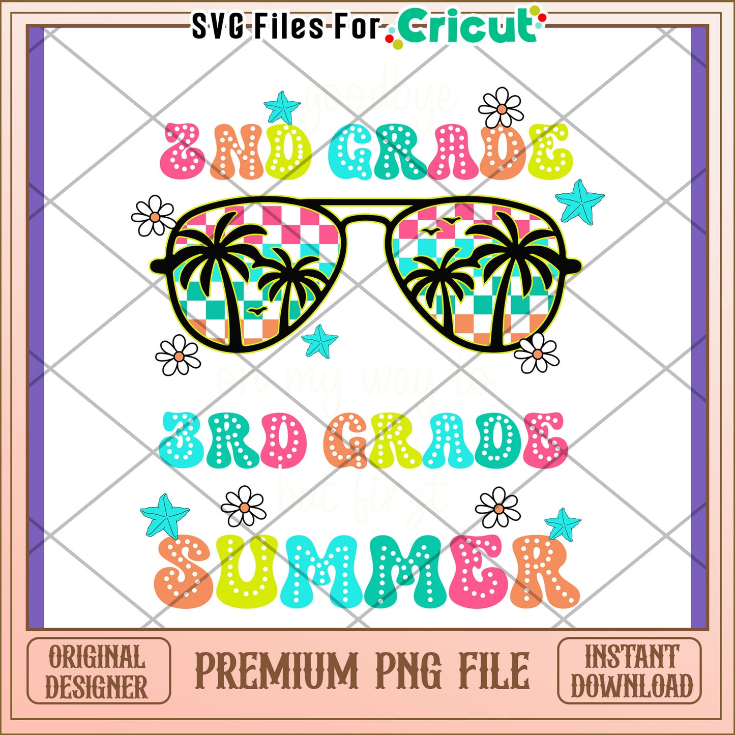 Summer PNG 2nd & 3rd Grade Design