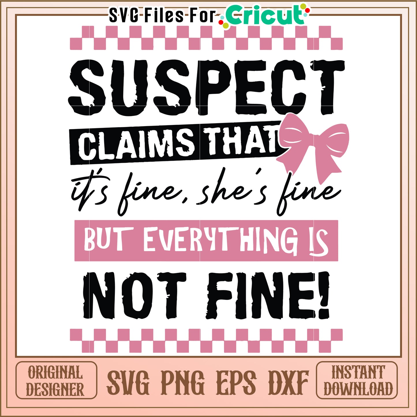 Suspicious Claims About Fine, Everything Is Not Fine Here