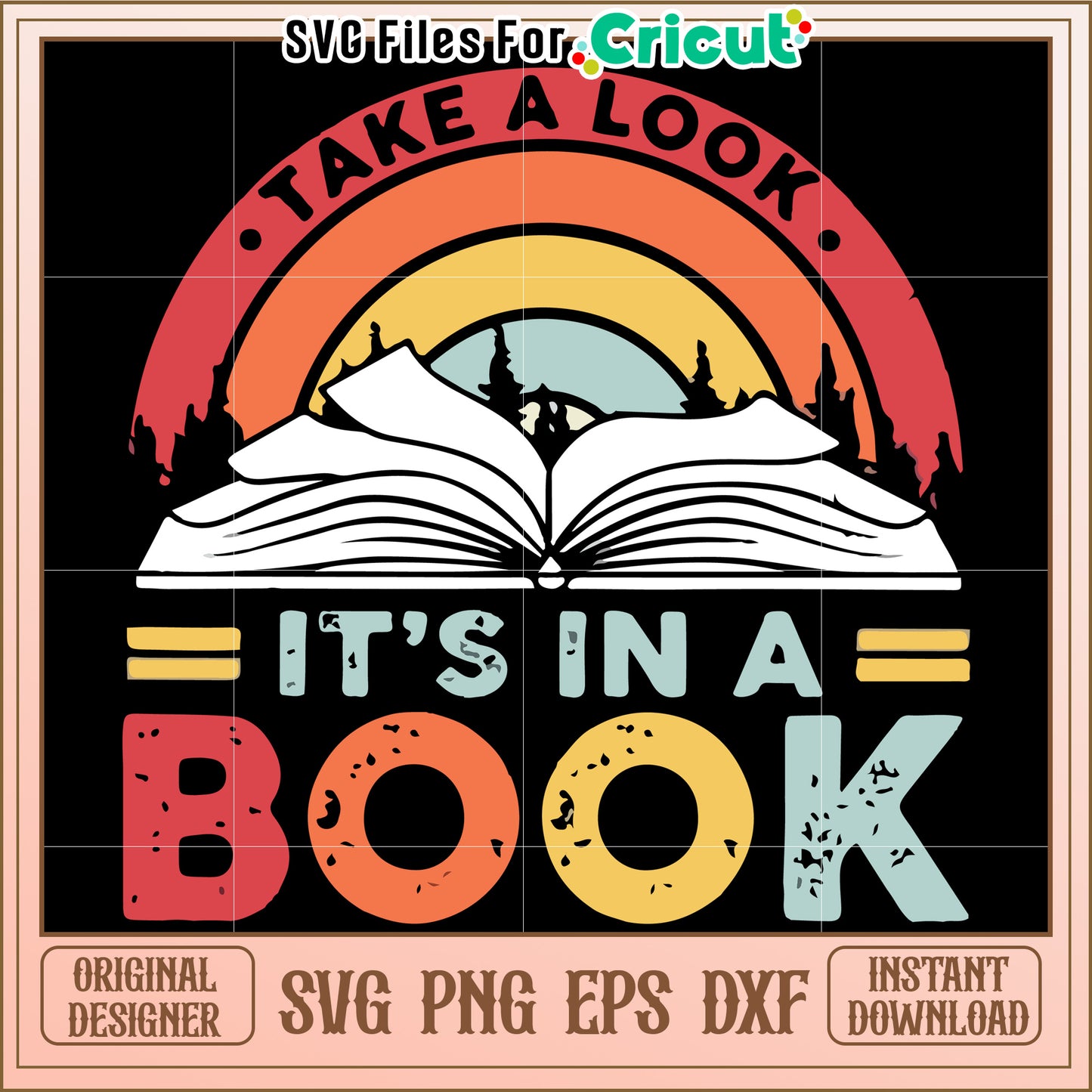 Take a look at this colorful book design, perfect for readers and lovers of literature