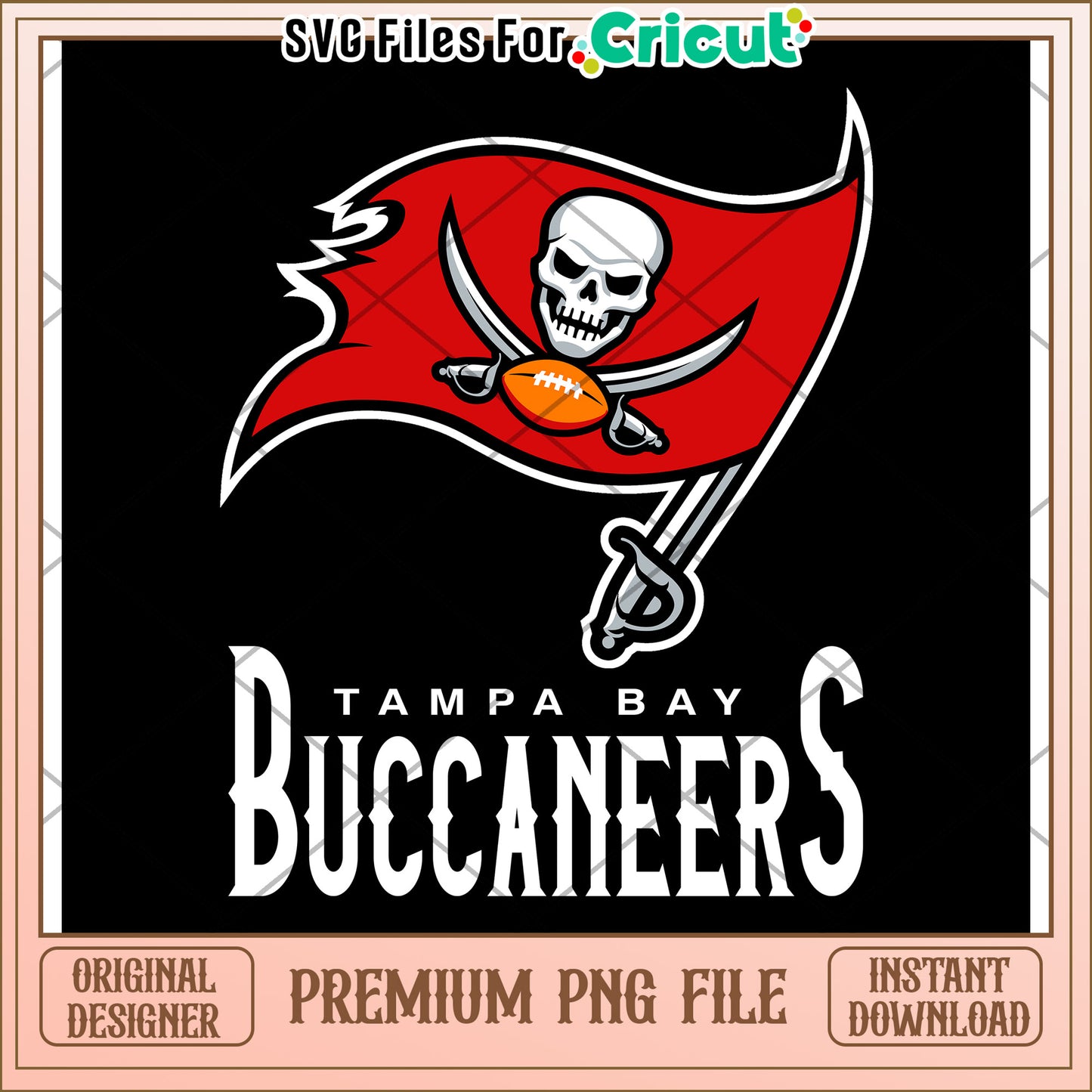 Tampa Bay Buccaneers Logo Design, High Quality PNG File Download