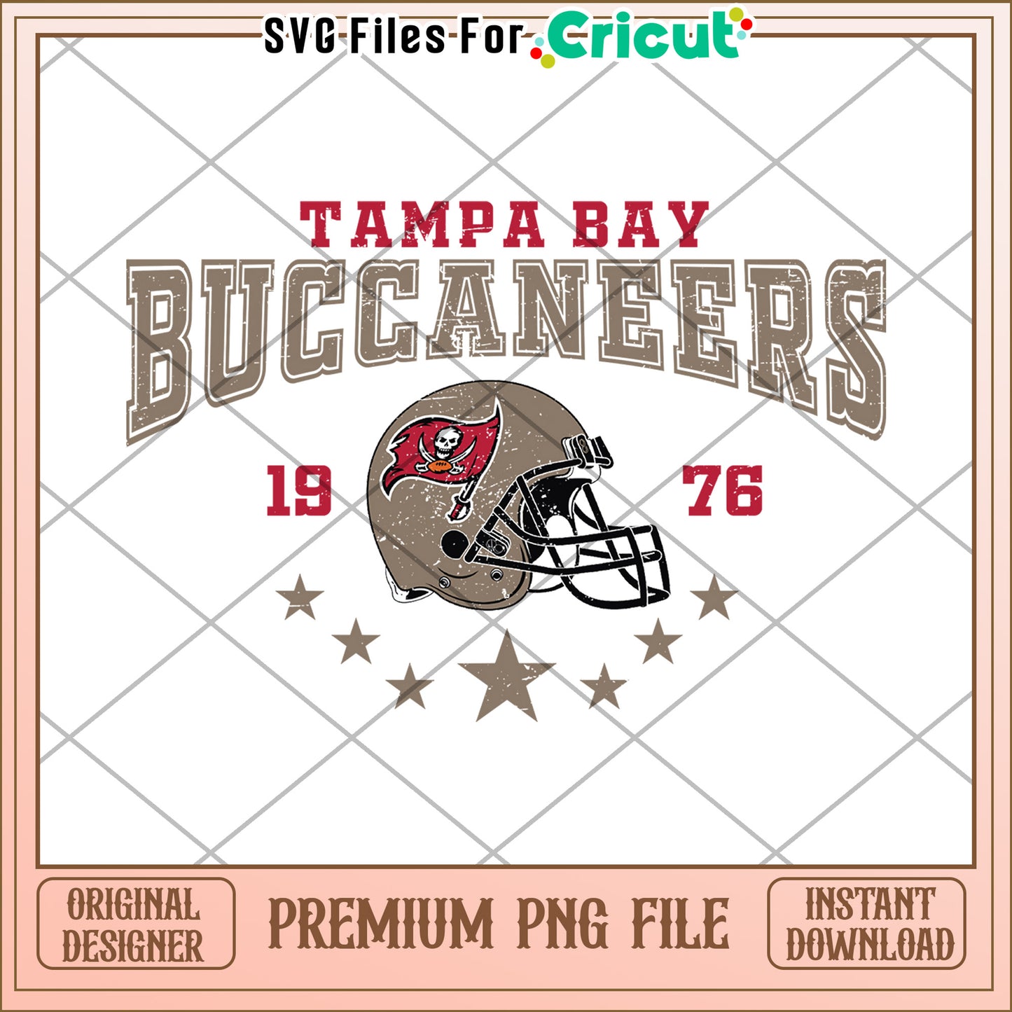 Tampa Bay Buccaneers vintage design, perfect for sports fans