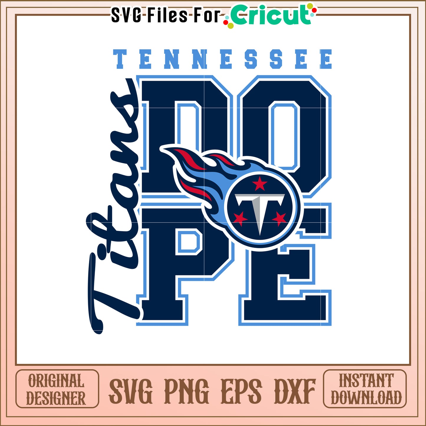 Tennessee Titans Dope SVG Design for Fans and Decor