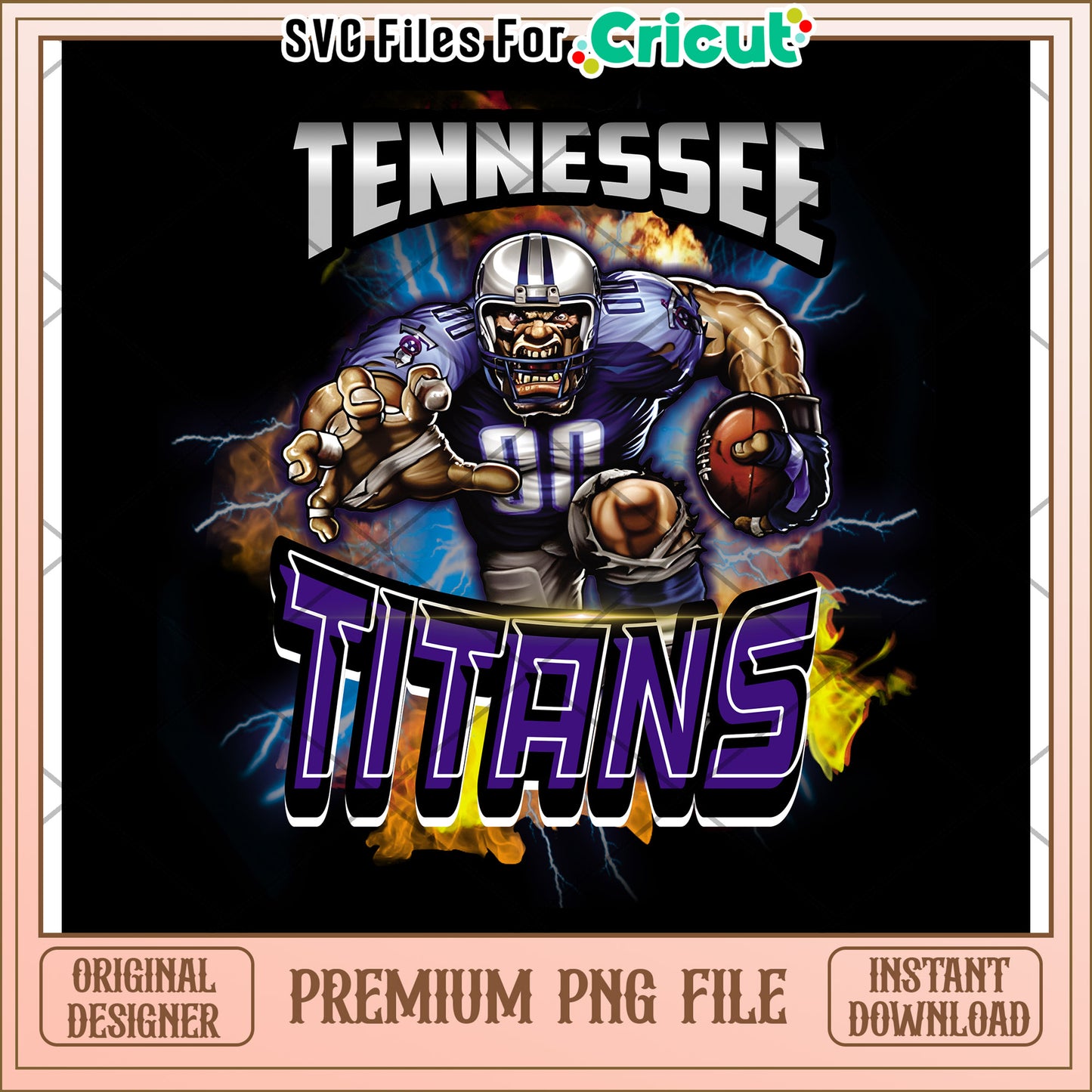 Tennessee Titans PNG File for Cricut, Instant Download Available Now