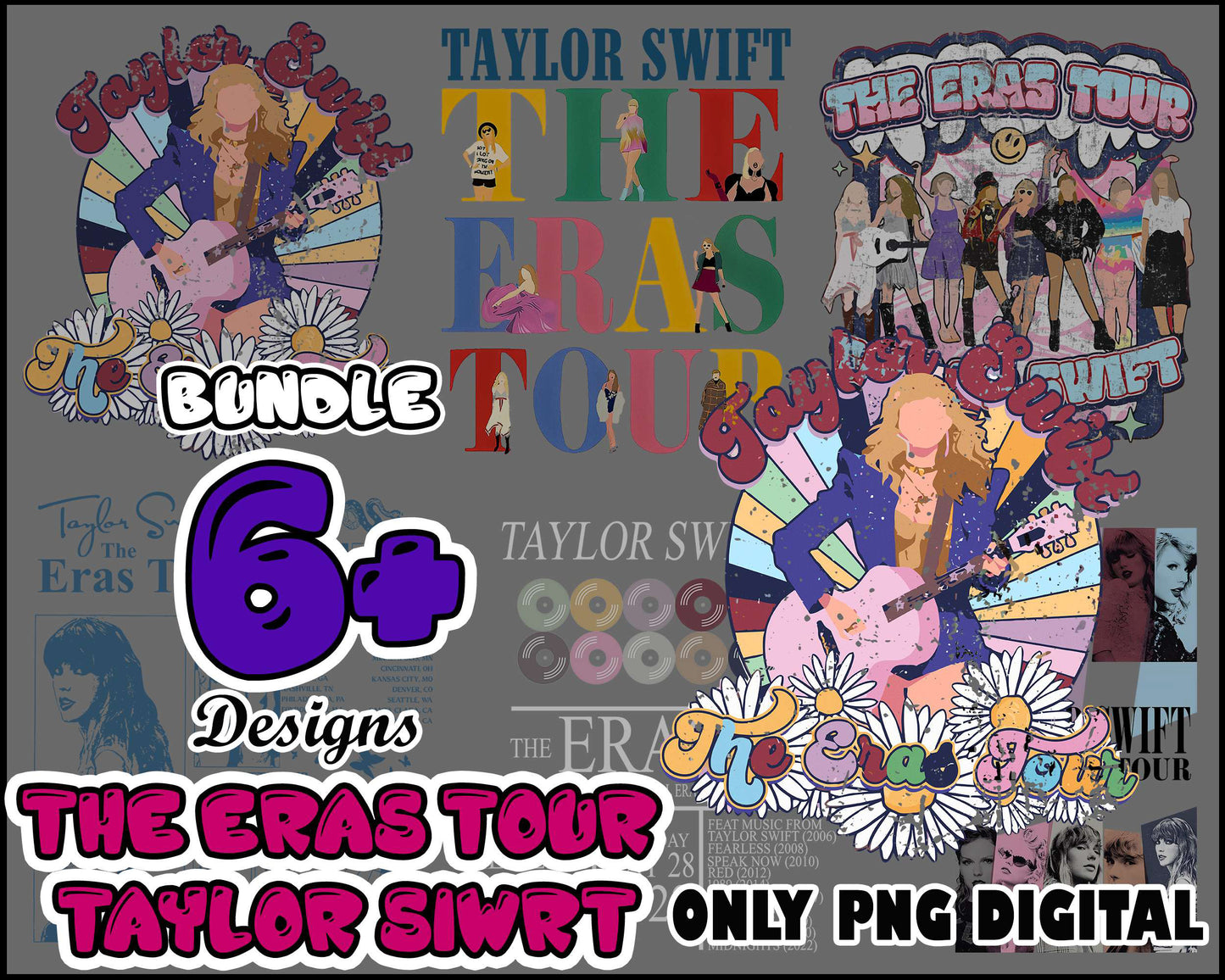 Taylor swift the era tour bundle png, taylor swift png