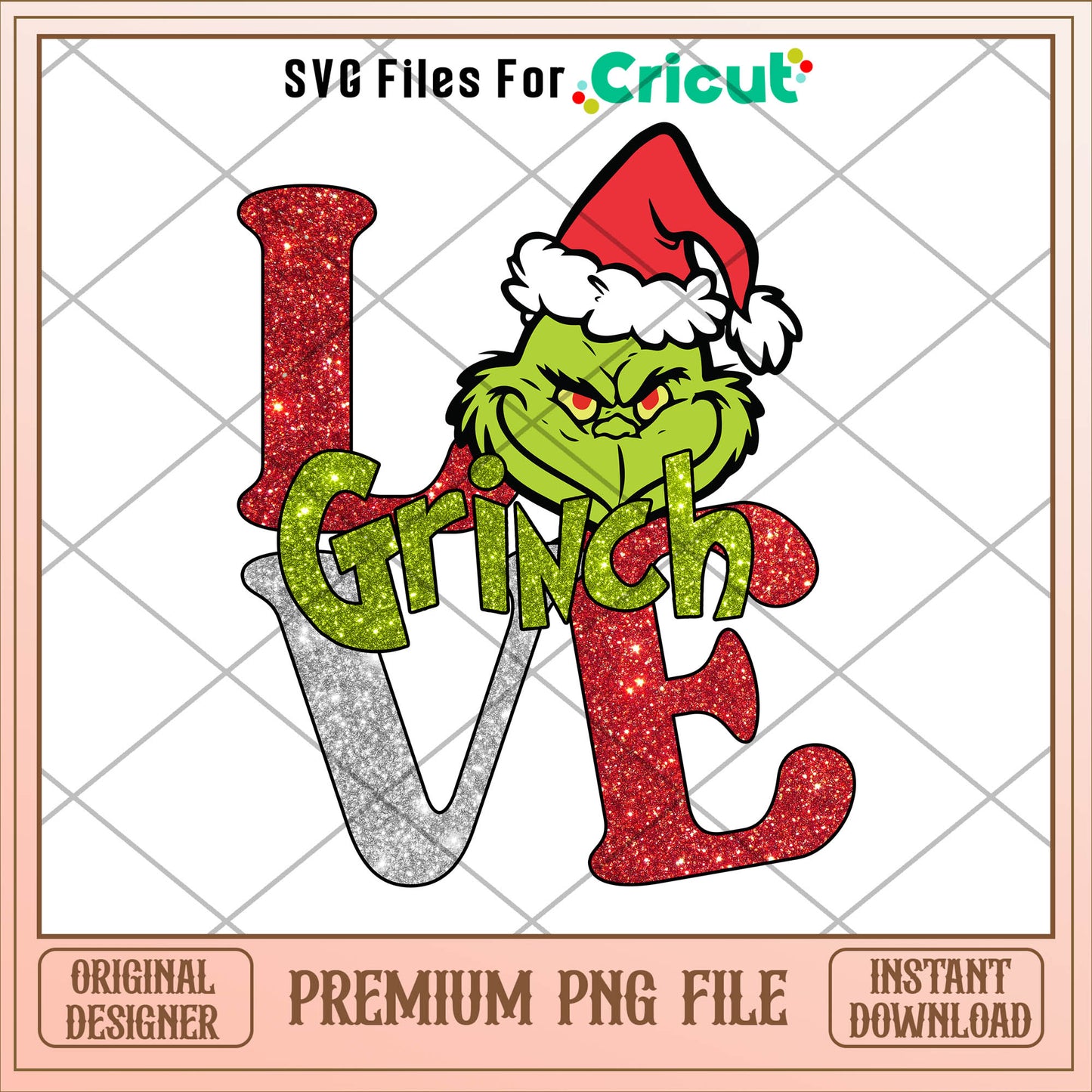 The Grinch santa love grinch png, grinch png, christmas png