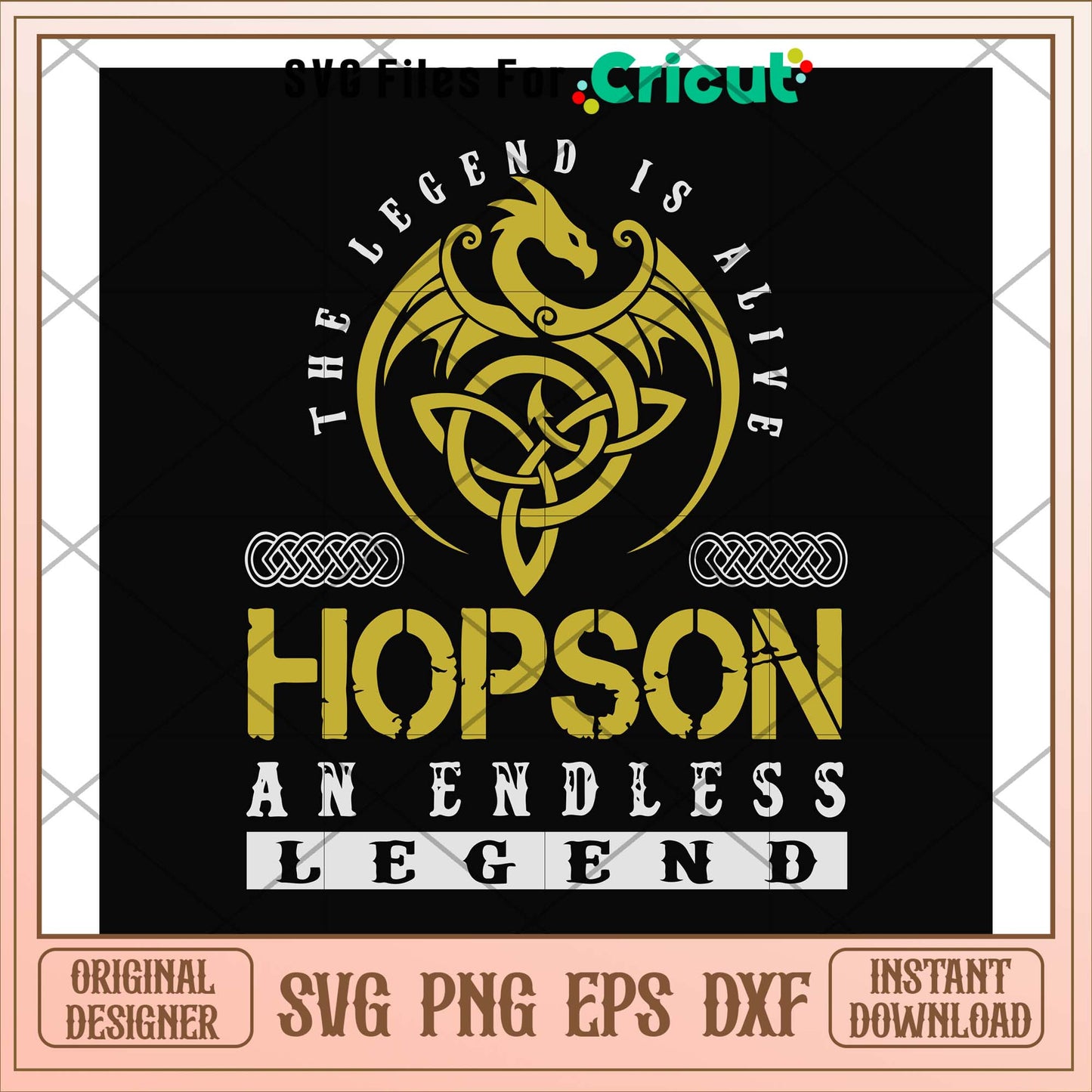 The legend is alive Hopson an endless legend svg, legend svg, funny svg