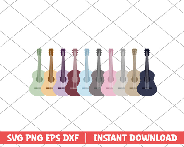 The guitar taylor swift svg