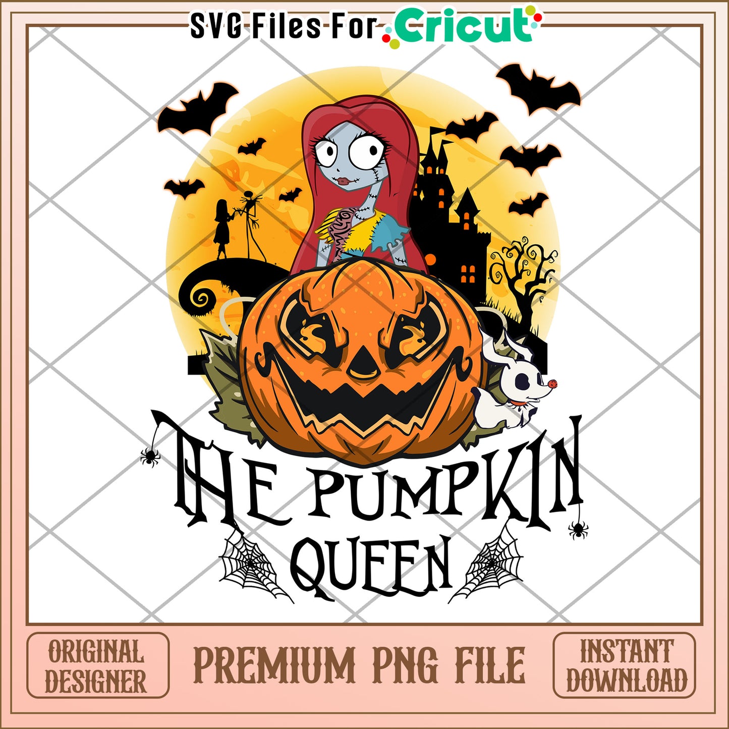 The pumpkin queen design png, halloween cartoons png, halloween decor png