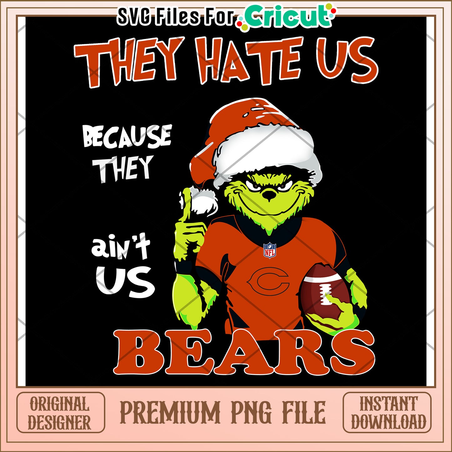 They Hate Us Bears PNG Design, Perfect for Cricut Projects