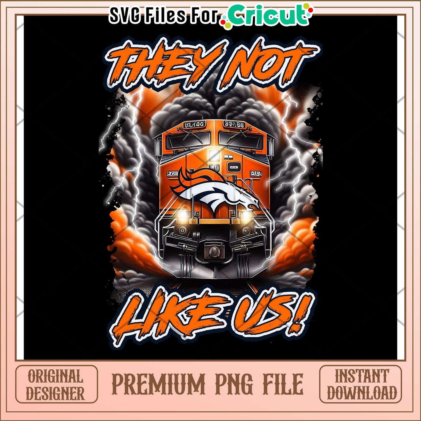 They Not Like Us PNG Design for Cricut, Instant Download Available