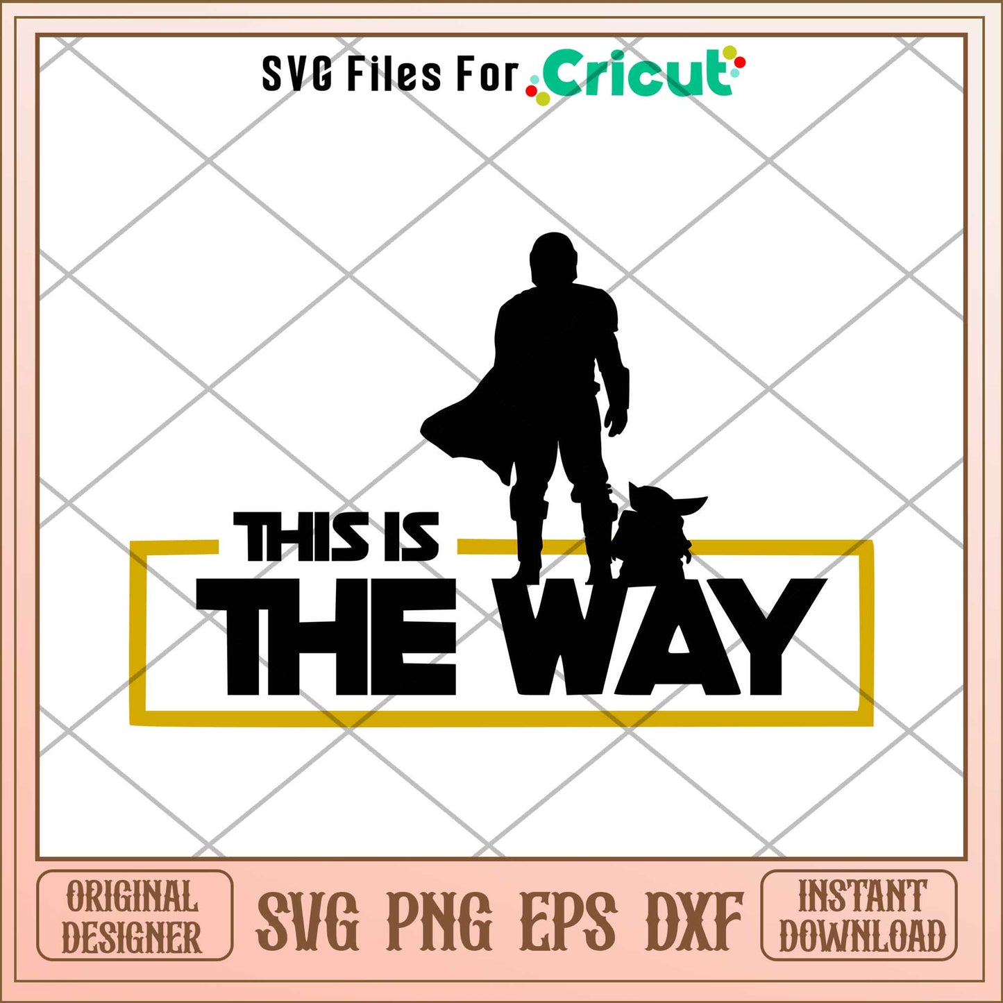 This Is The Way Mandalorian svg, The Mandalorian svg, digital download