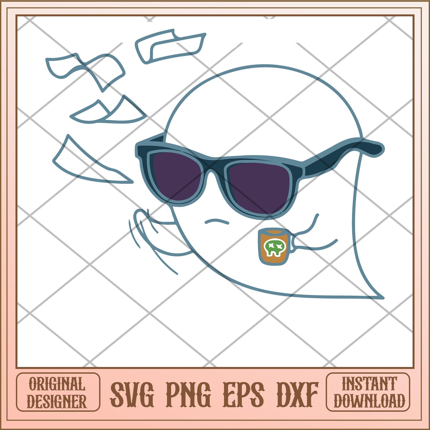 This is Boo sheet svg, Halloween characters svg, Digital Download