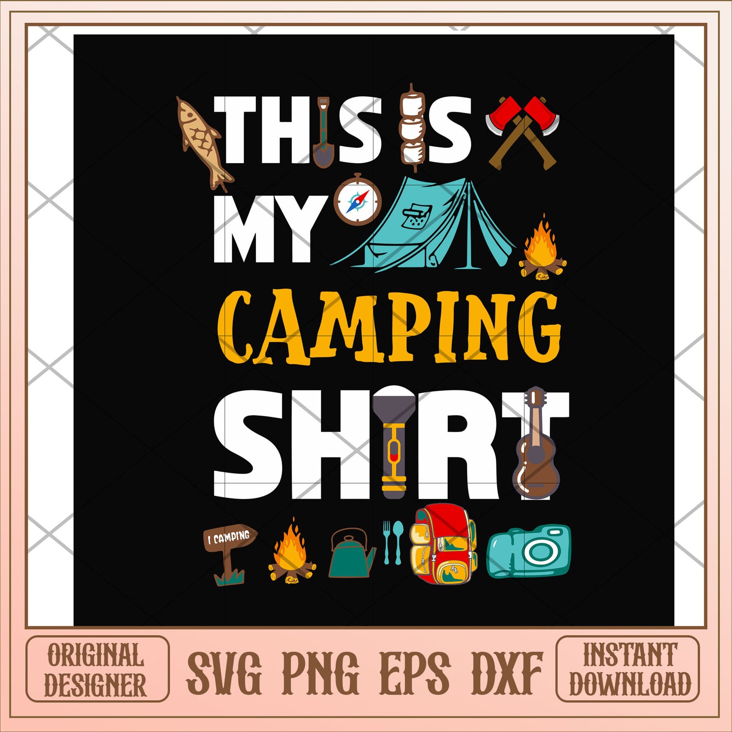 This is my camping shirts svg, camping shirts svg, camping svg