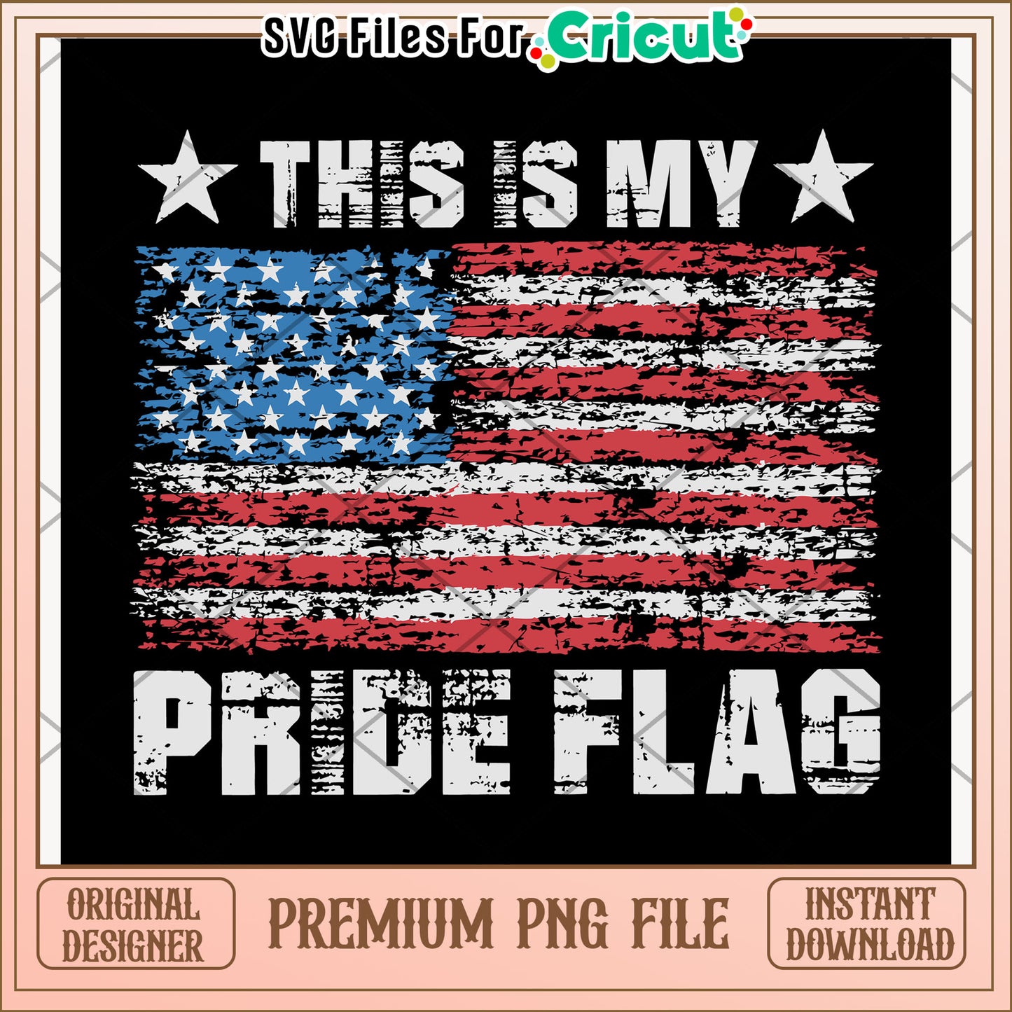 This is my pride flag png, bold phrase png, colorful design png