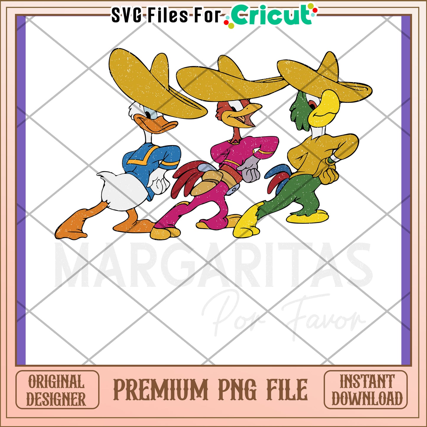 Three Caballeros PNG Image Download