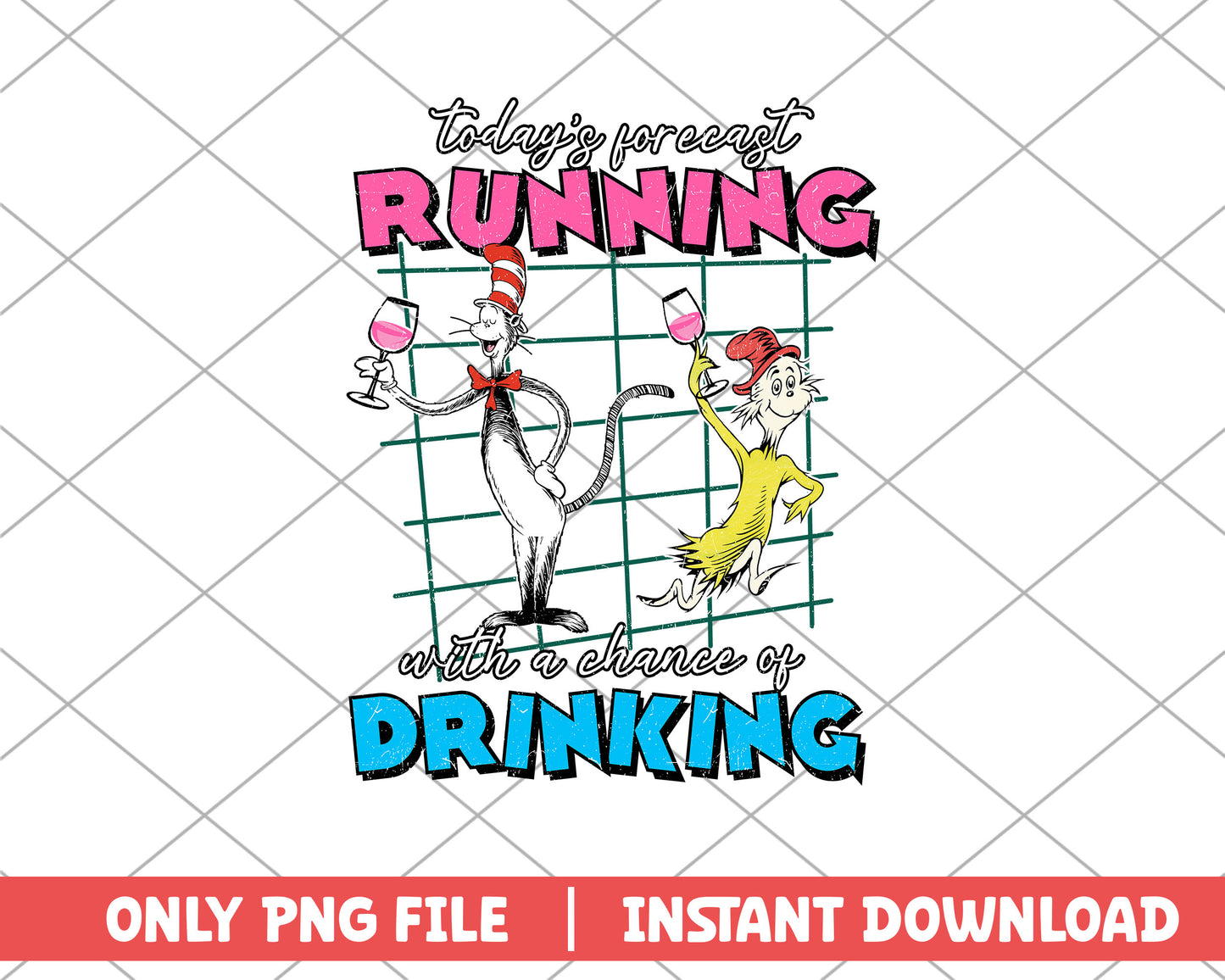 Today's forecast running with a change of drinking