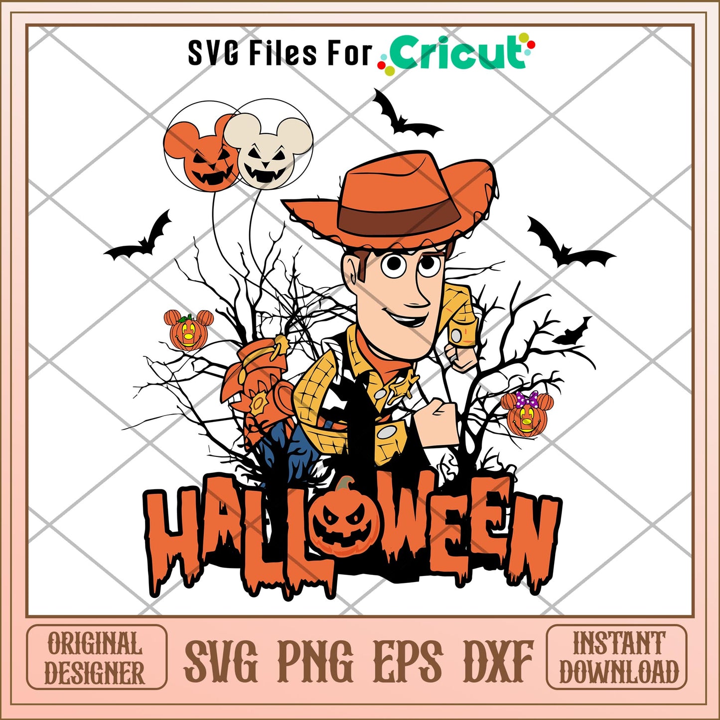 Toy Story Characters Happy Halloween svg, Toy Story characters svg, Digital Download