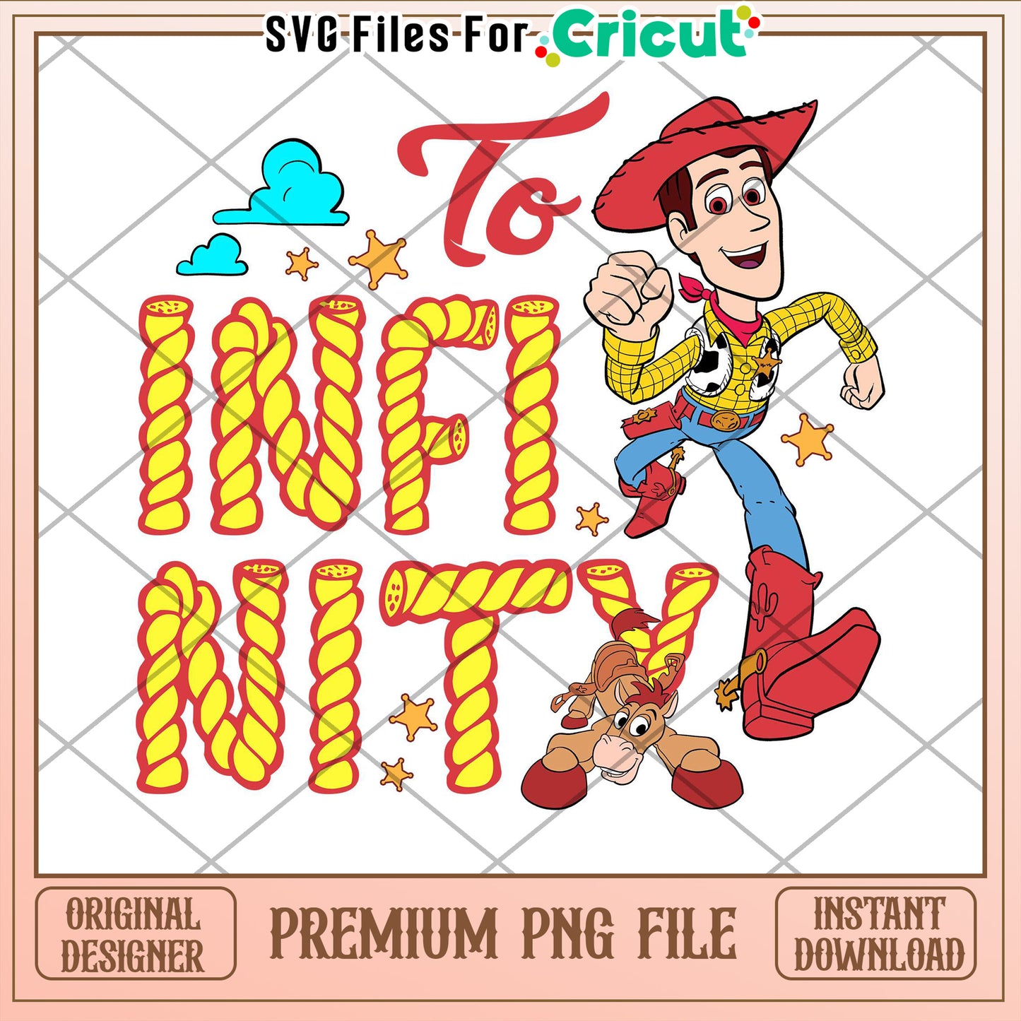 Toy Story Infinity PNG Cricut Design
