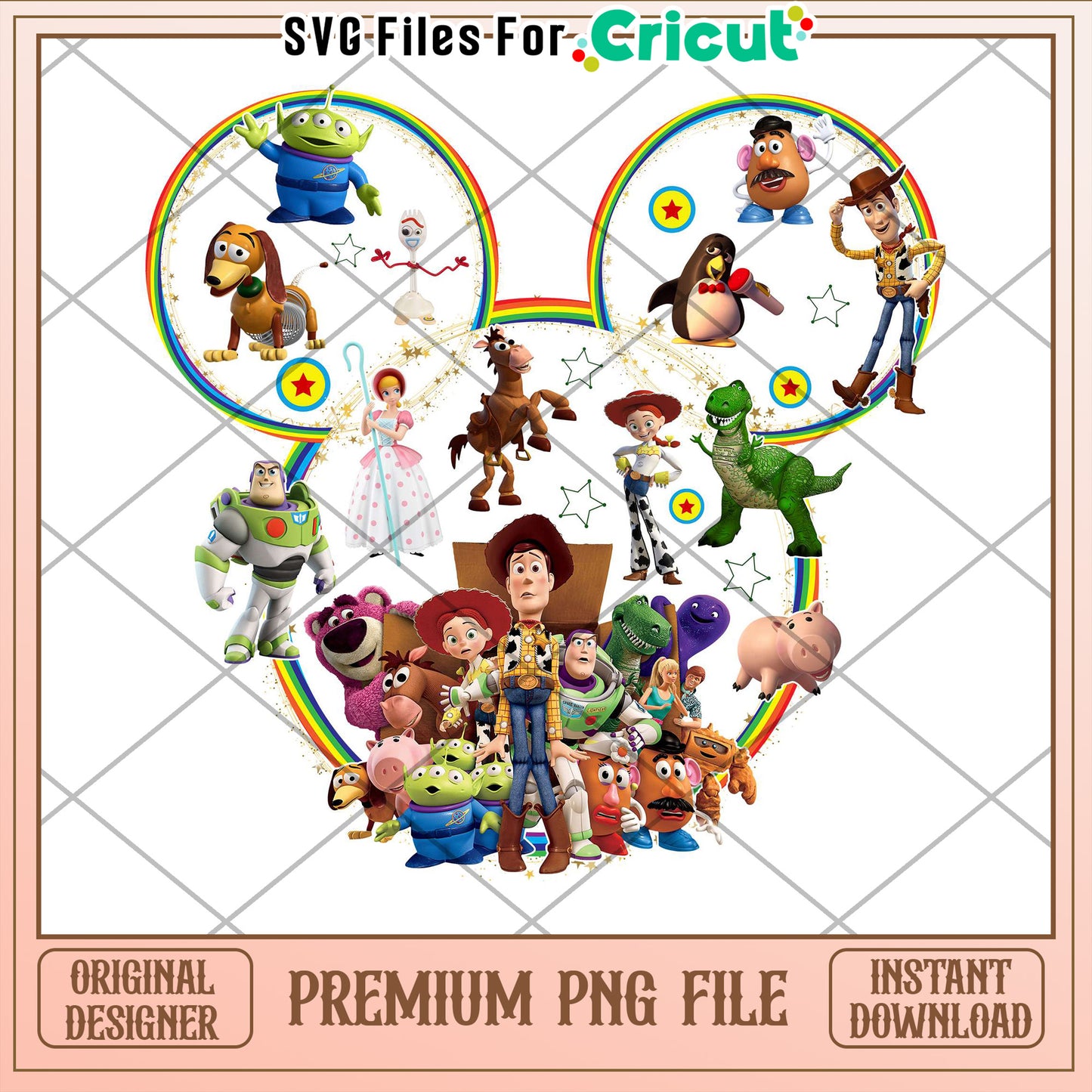 Toy Story Mickey PNG Design