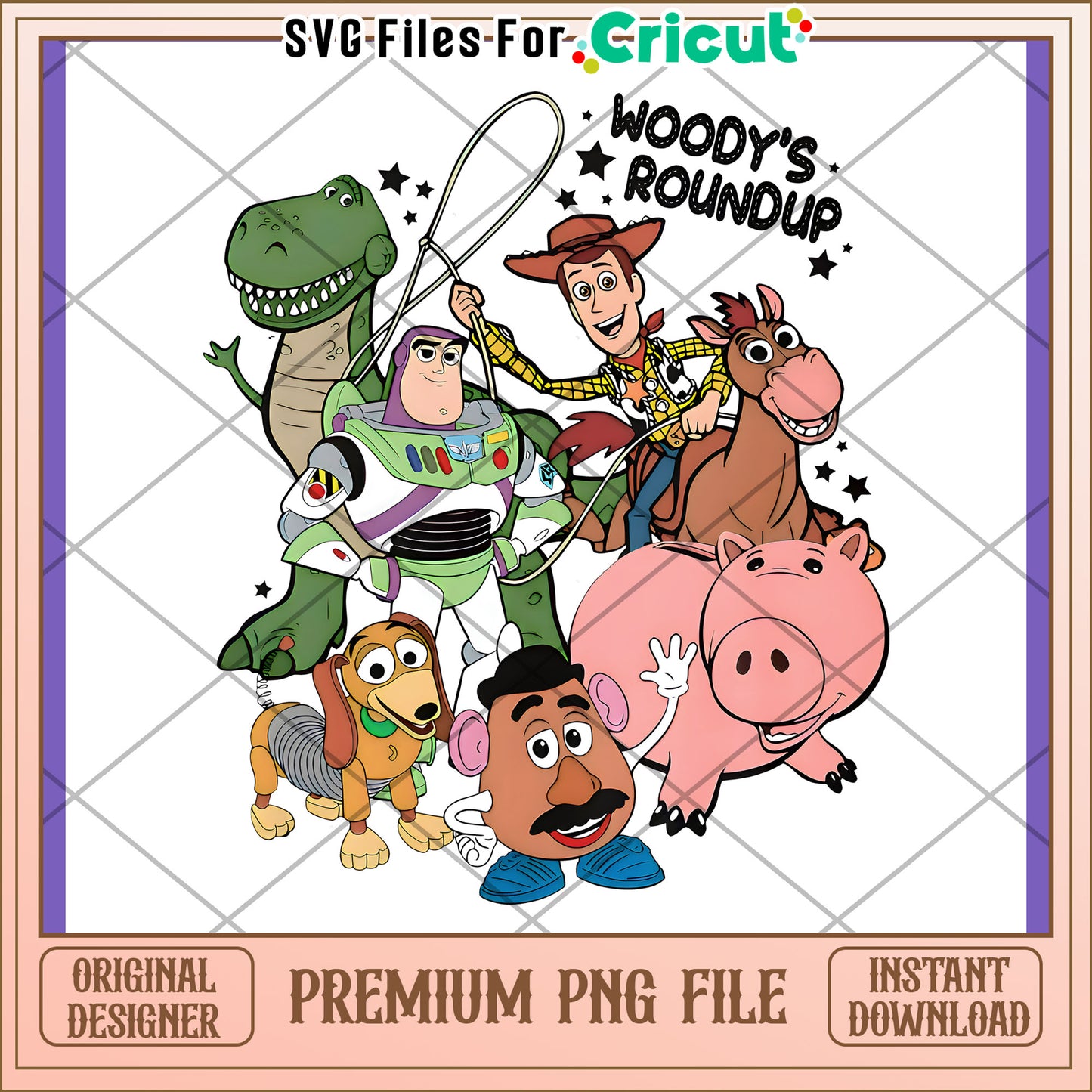Toy Story PNG Woody's Roundup Characters