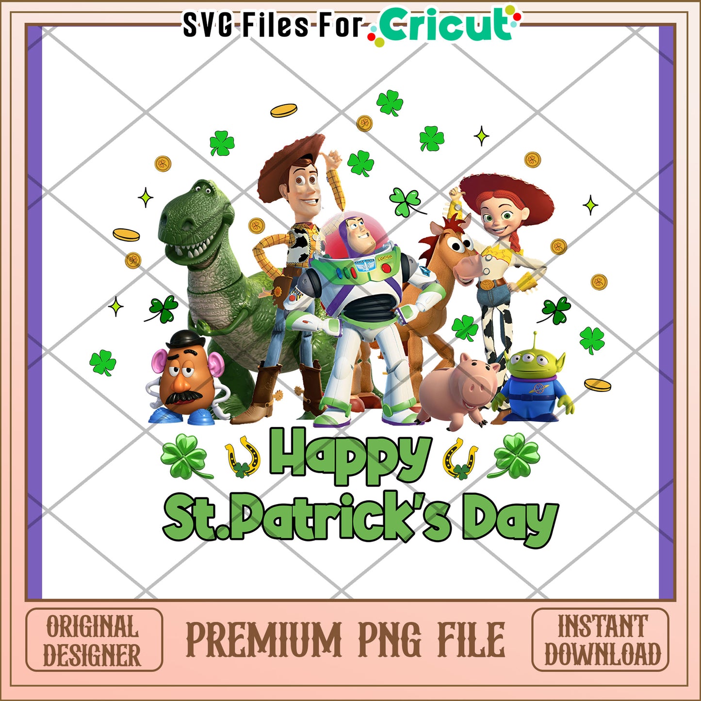 Toy Story St Patricks Day PNG