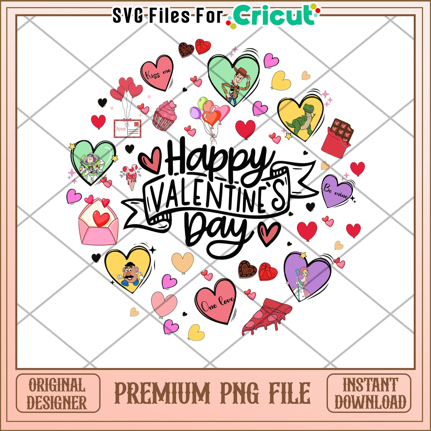 Toy Story Valentines Day PNG