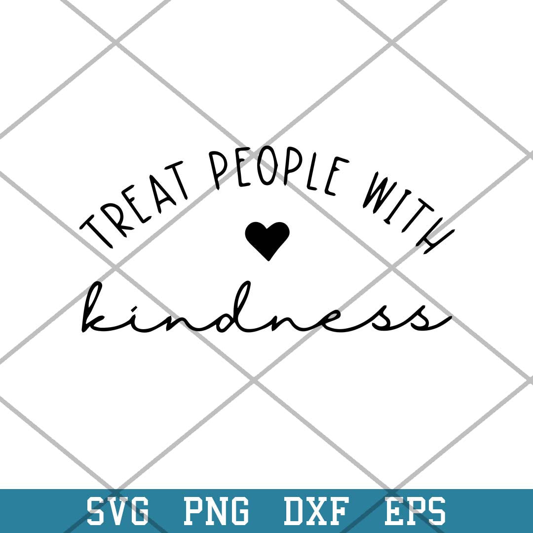 Treat People With Kindness Svg, Halloween Quotes Svg-Svgfilesforcricut