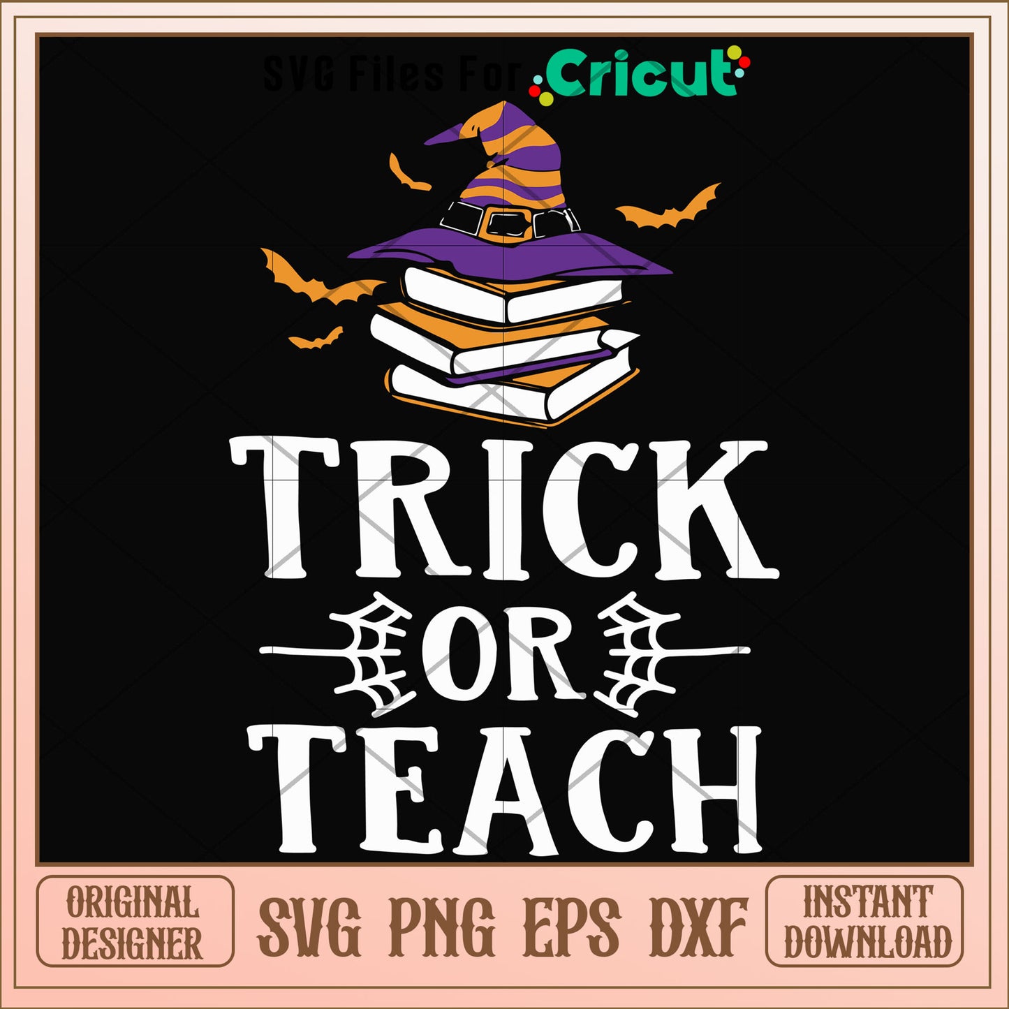 Trick or teach halloween svg, halloween svg, other svg