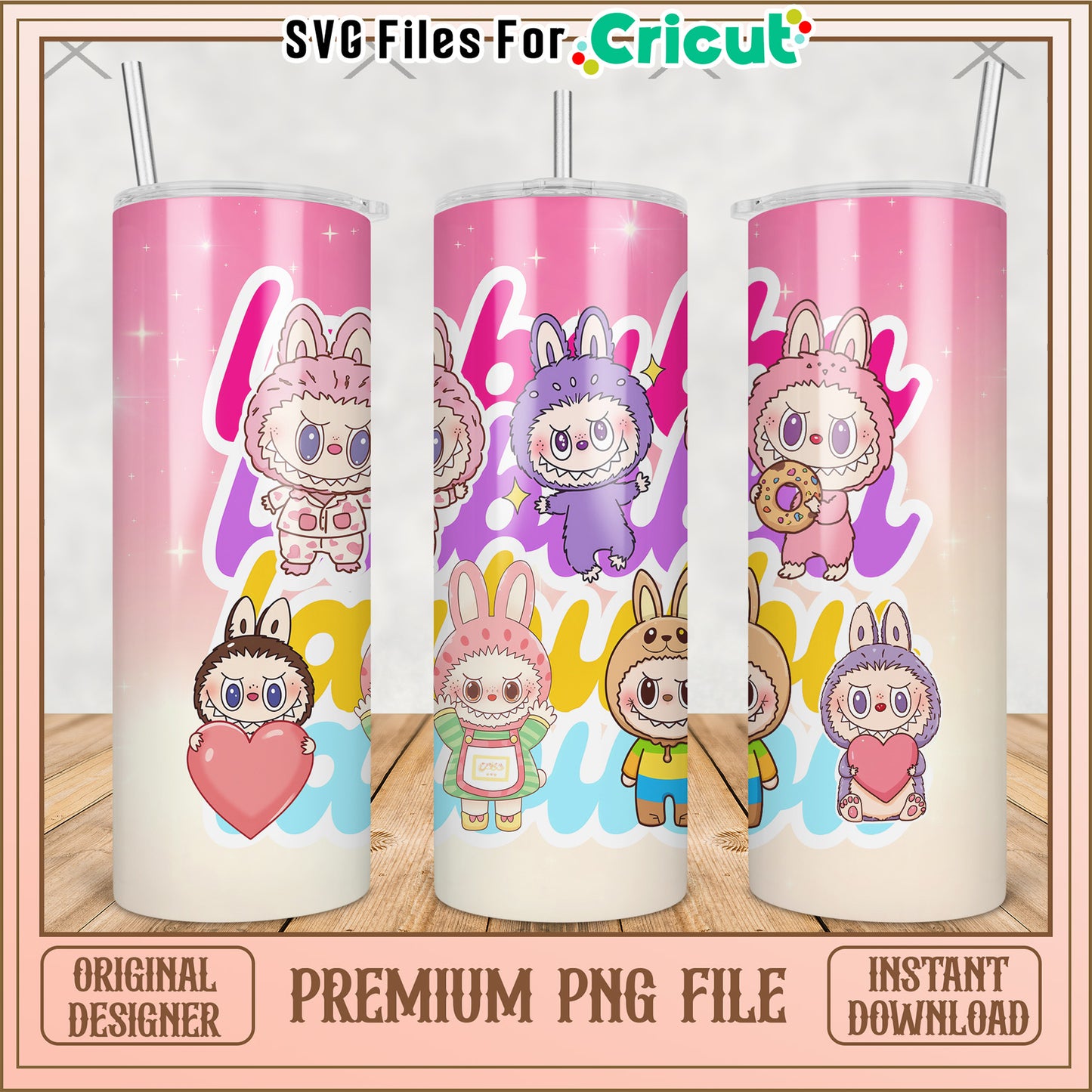 Tumbler labubu characters png, labubu secret png, labubu keychain png