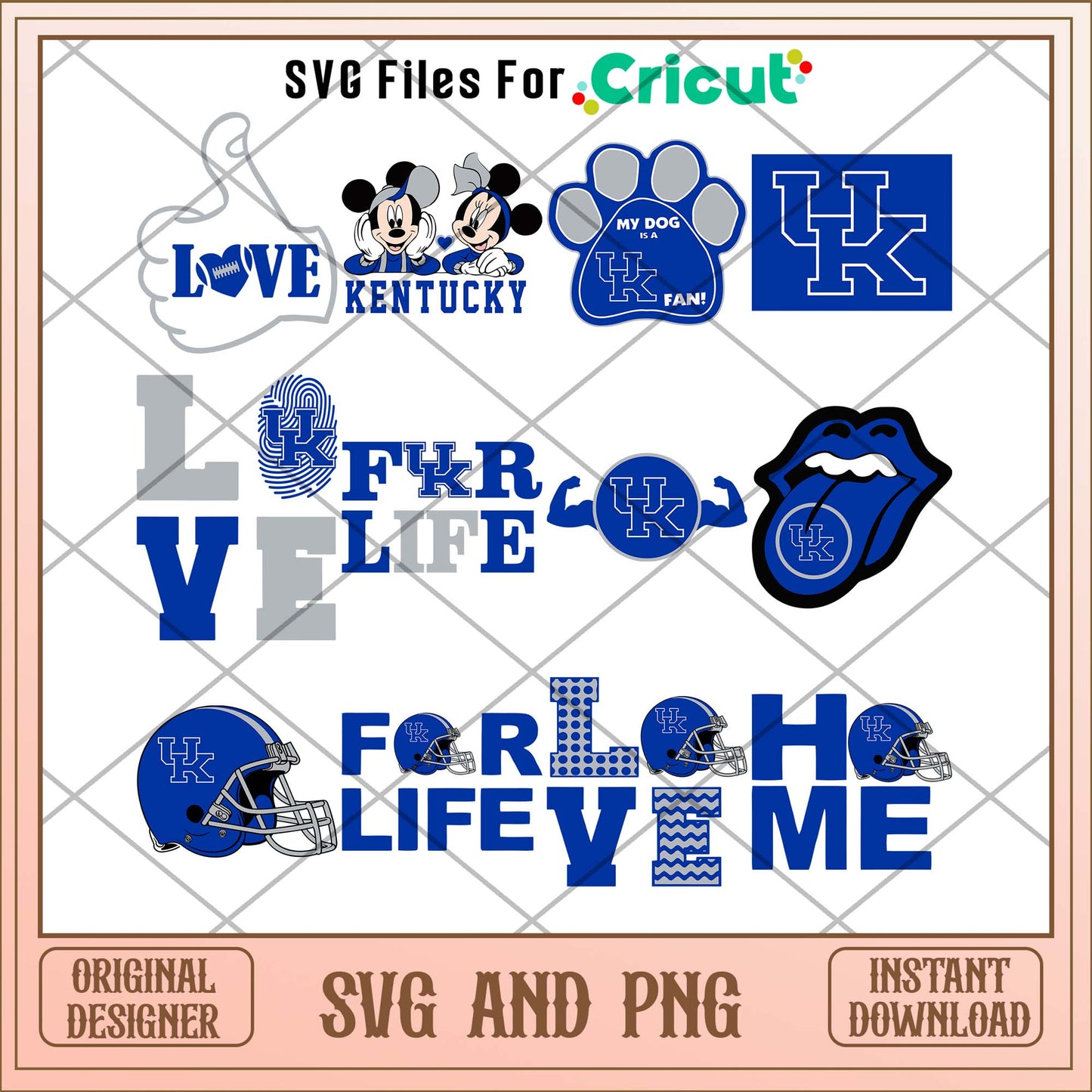 Kentucky Wildcats love svg, Kentucky Wildcats svg bundle, NCAA svg