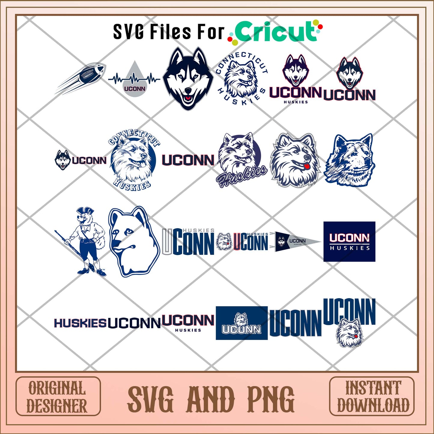 Uconn huskies svg, Uconn huskies svg bundle, NCAA svg