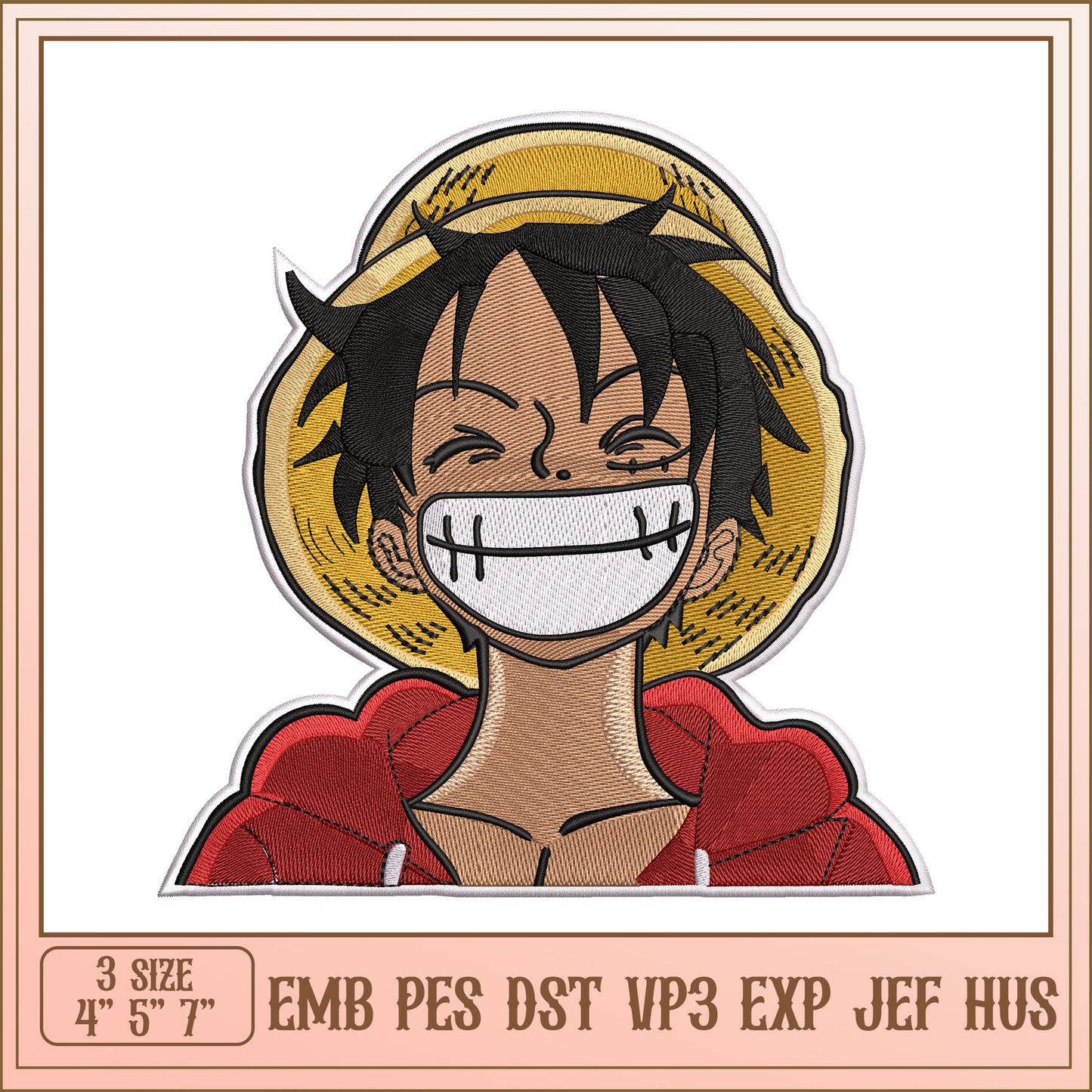 Unique Embroidery Design Cartoon Character for All Projects