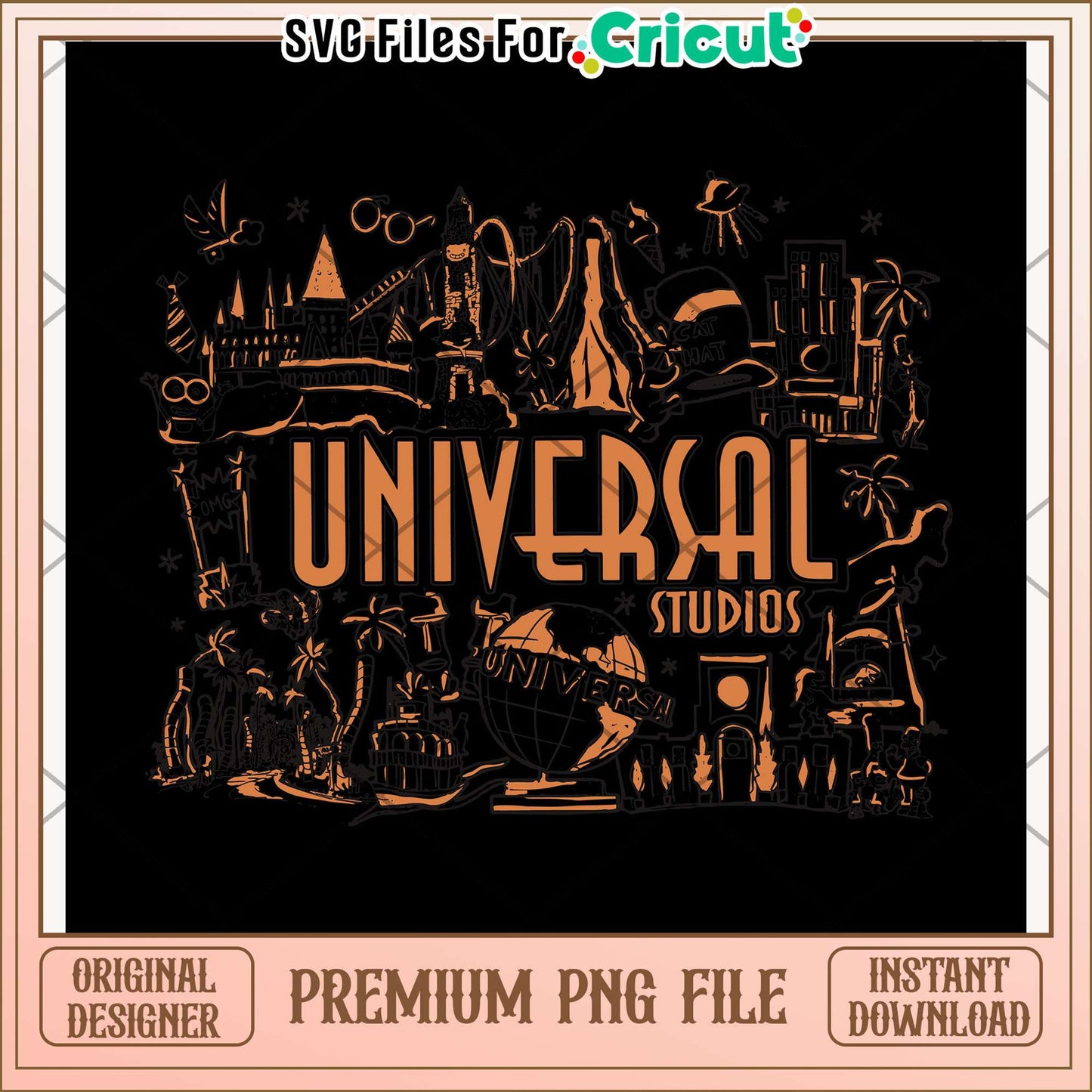 Universal minions png, entertainment destination png, travel adventure png