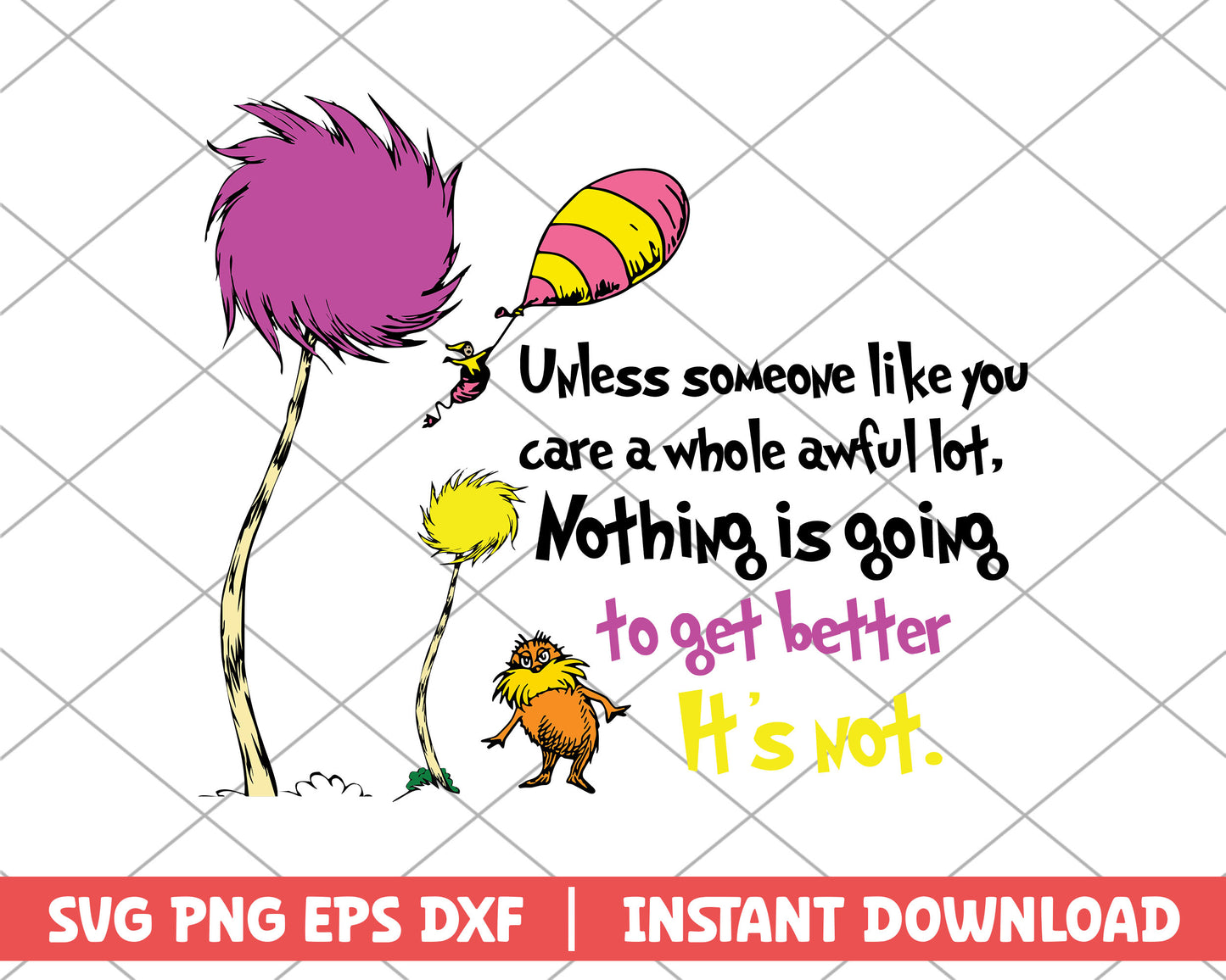 Unless someone like you care a whole awful lot svg