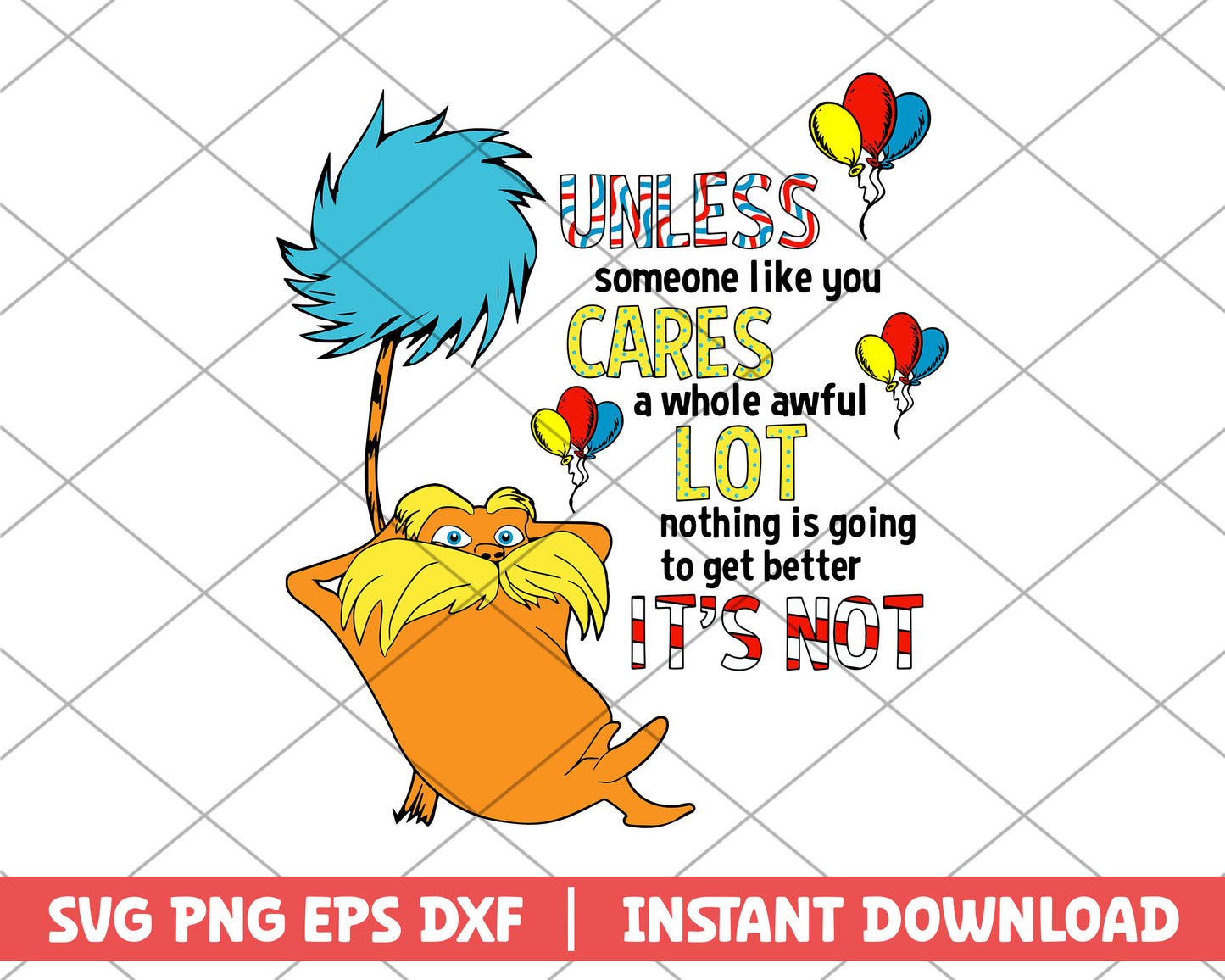 Unless someone like you cares a whose awful lot nothing is going to get better is not svg