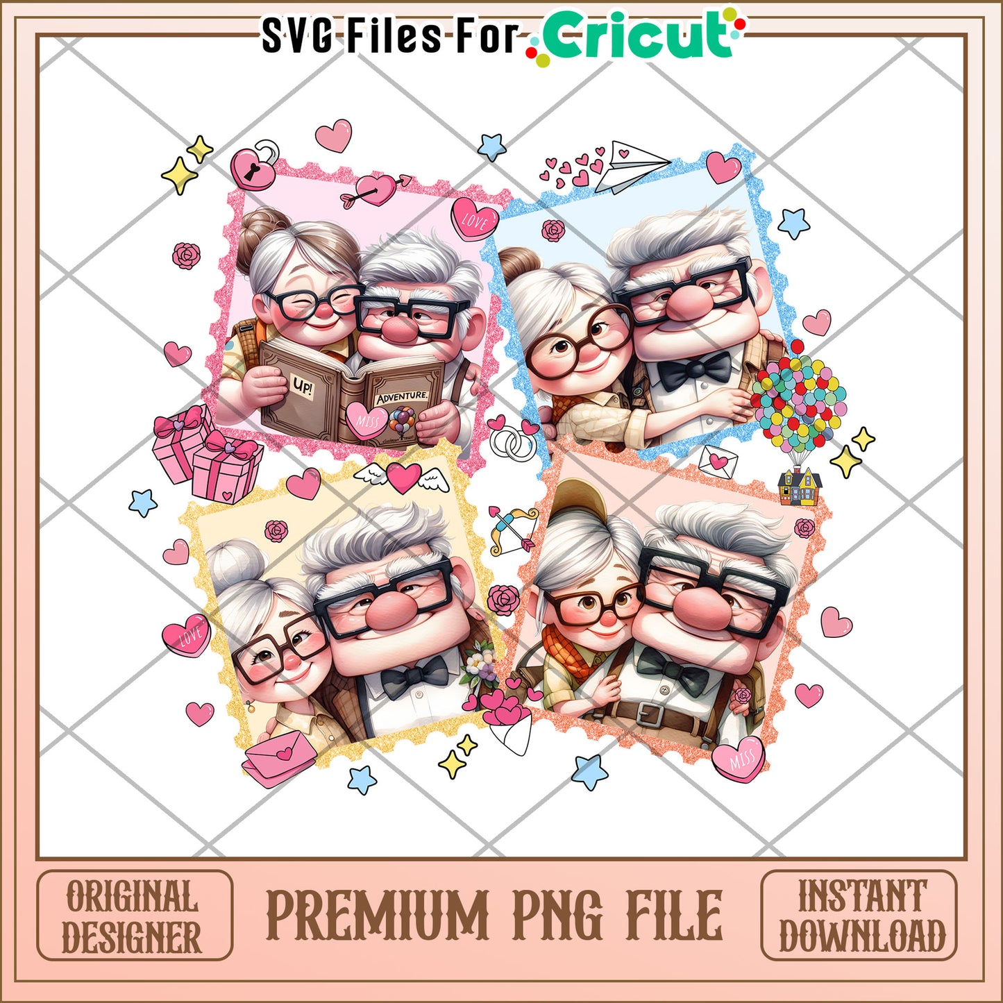 Up PNG Sublimation Design Ellie Carl